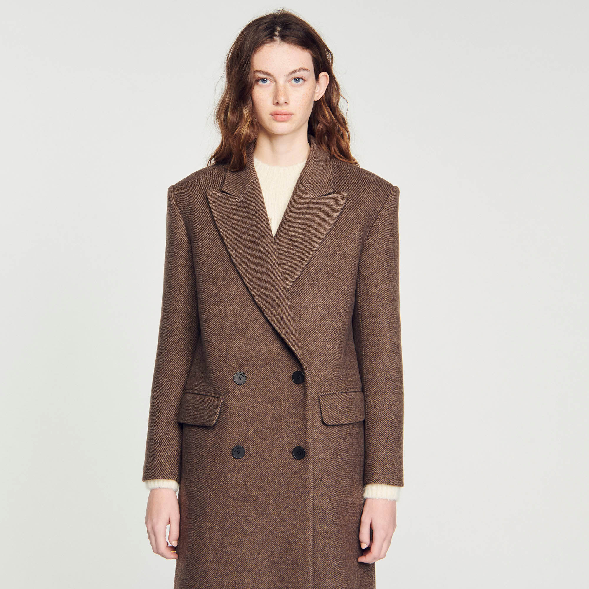 Sandro hotsell coat sale