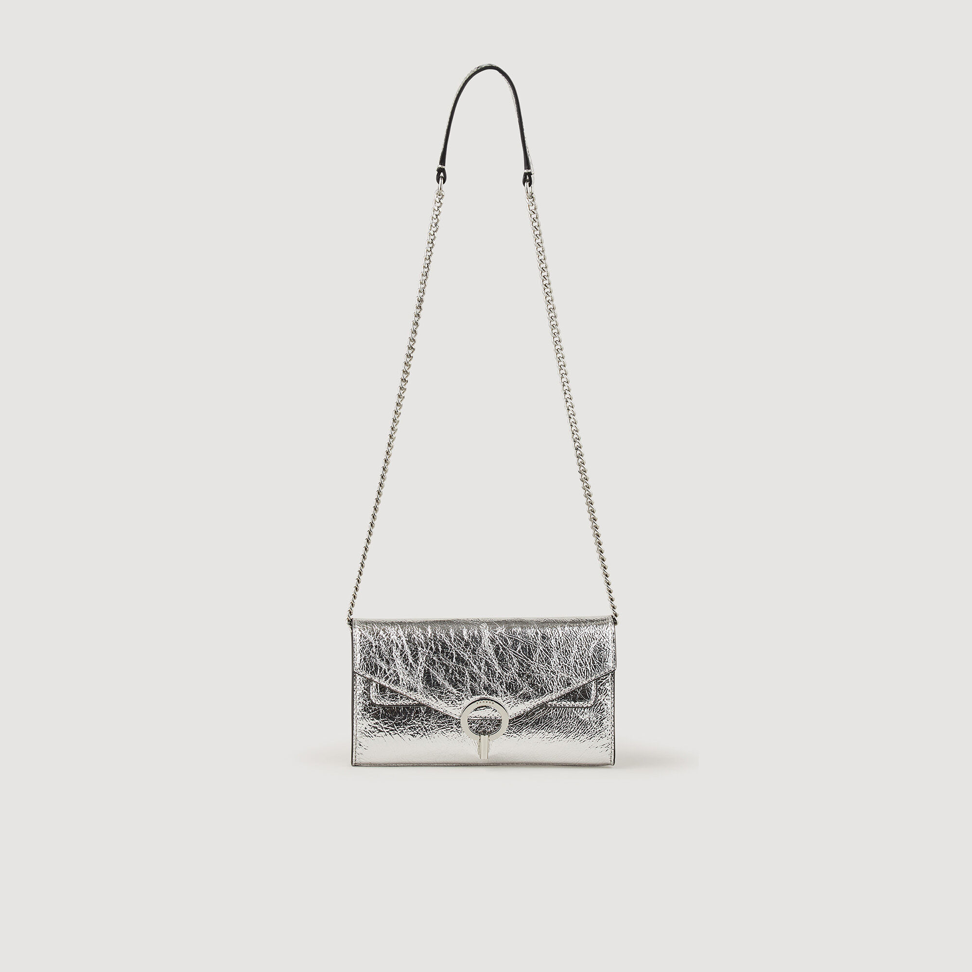 Silver cheap clutch handbag