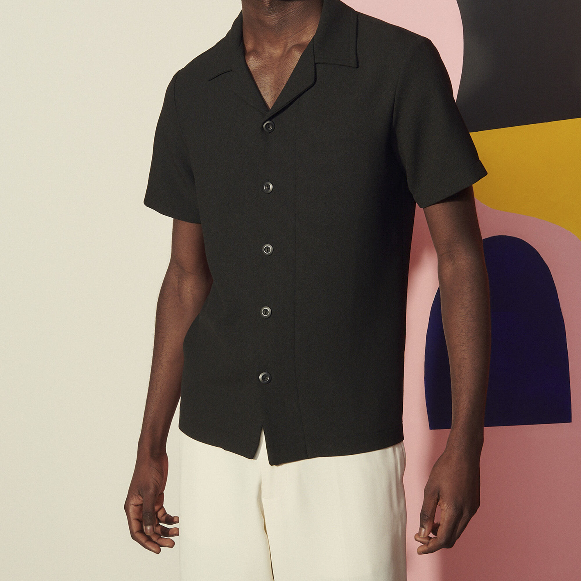 Chemise manche courte sandro online
