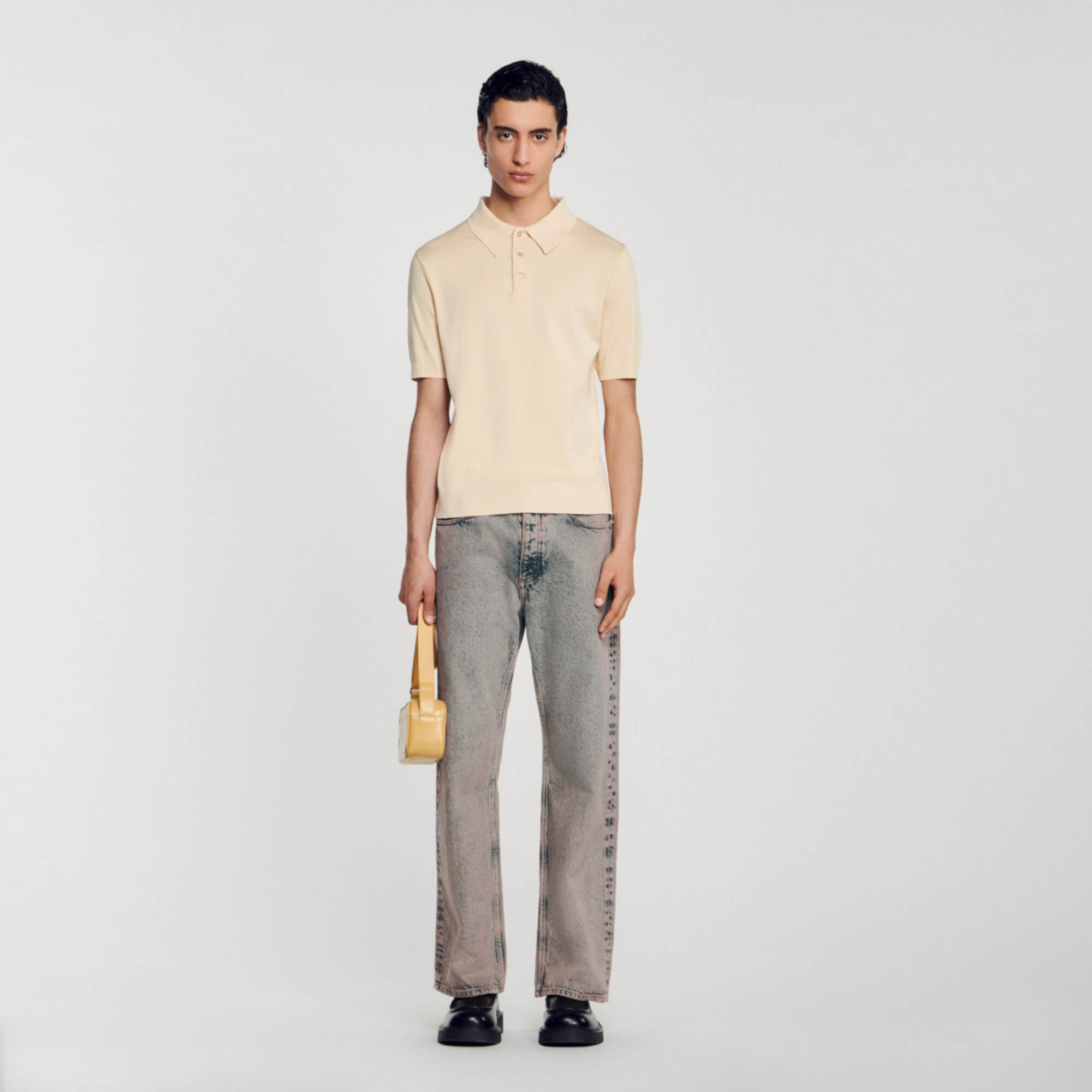 T shirt sandro best sale homme
