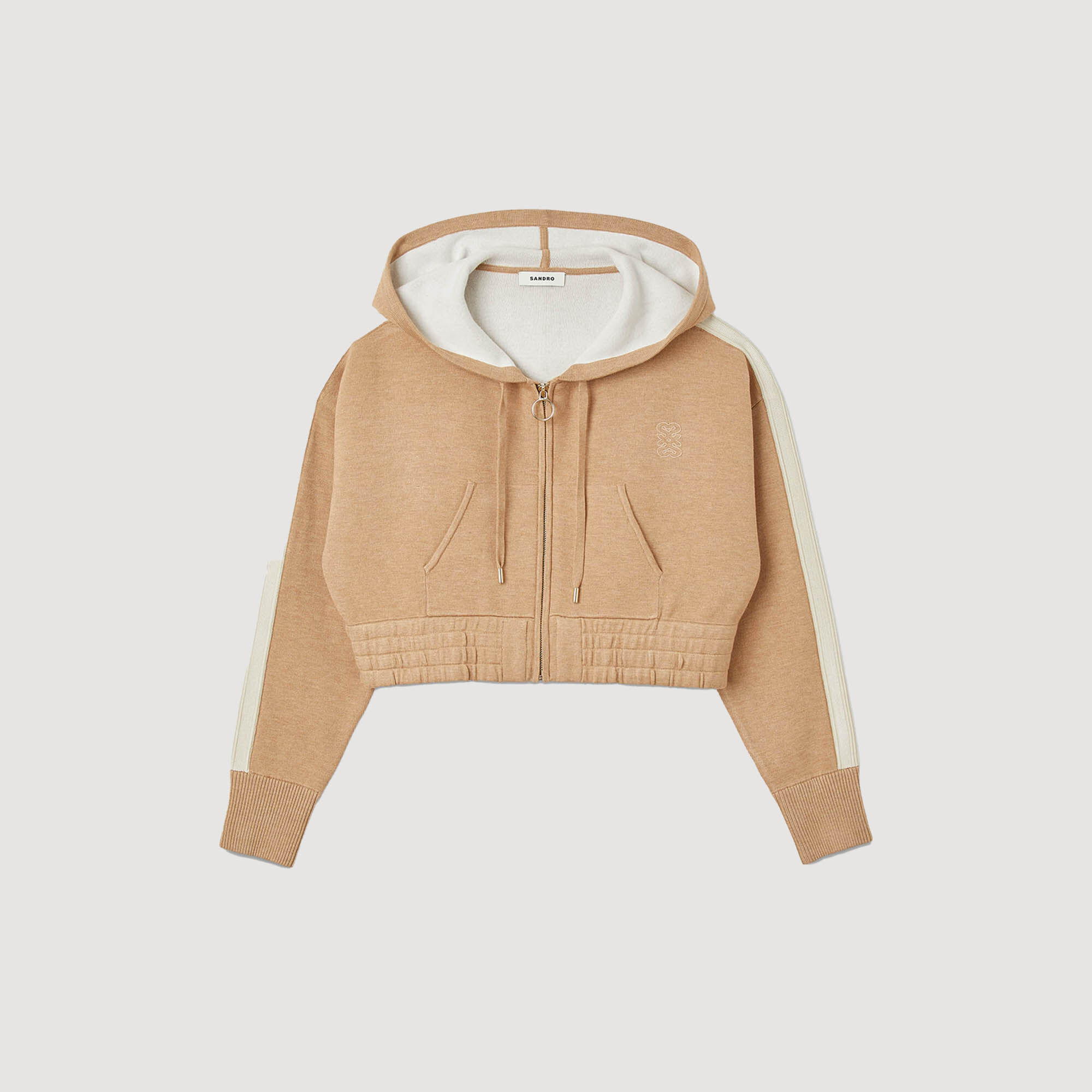 Short hooded 2025 sweatshirt