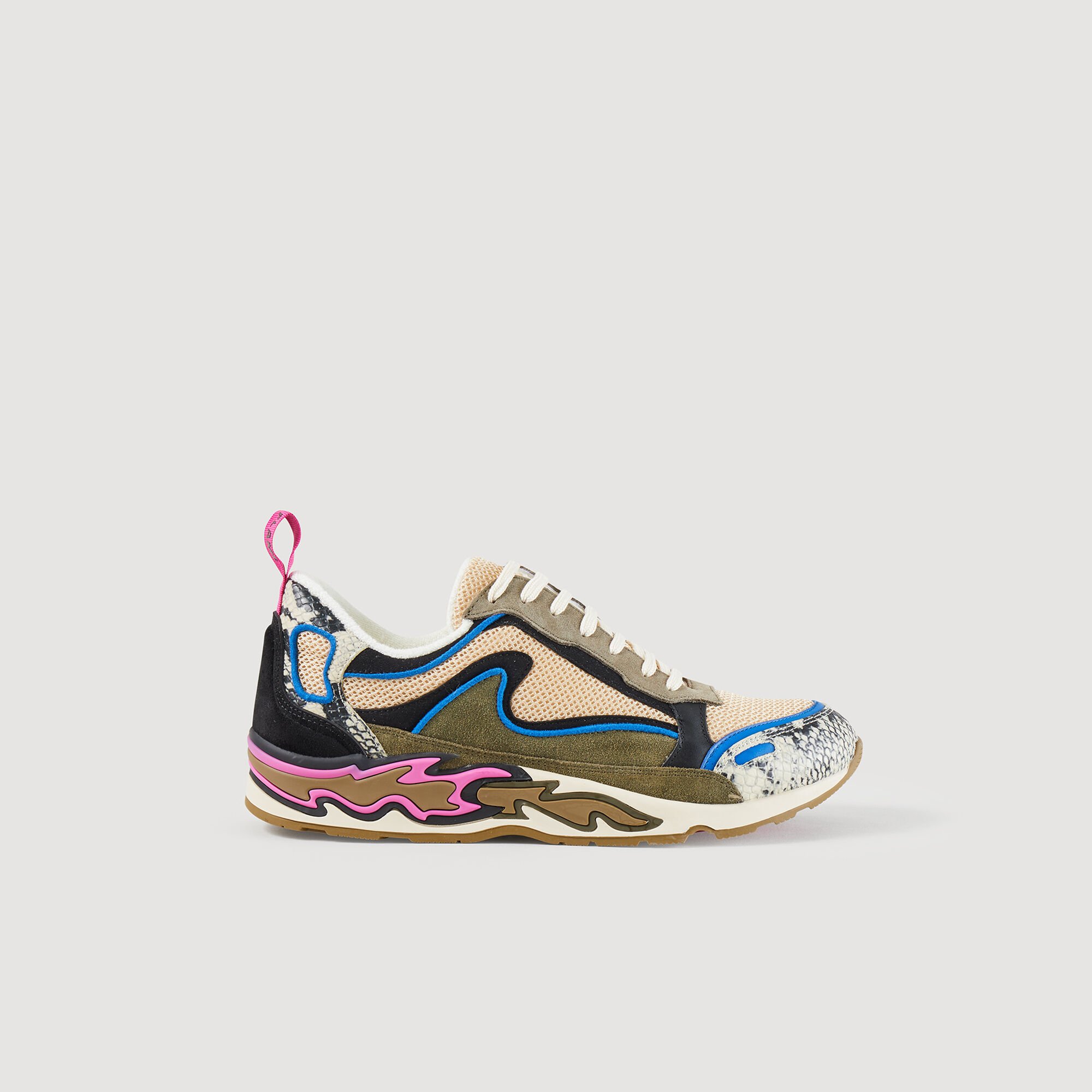 Sandro shop sneakers flame
