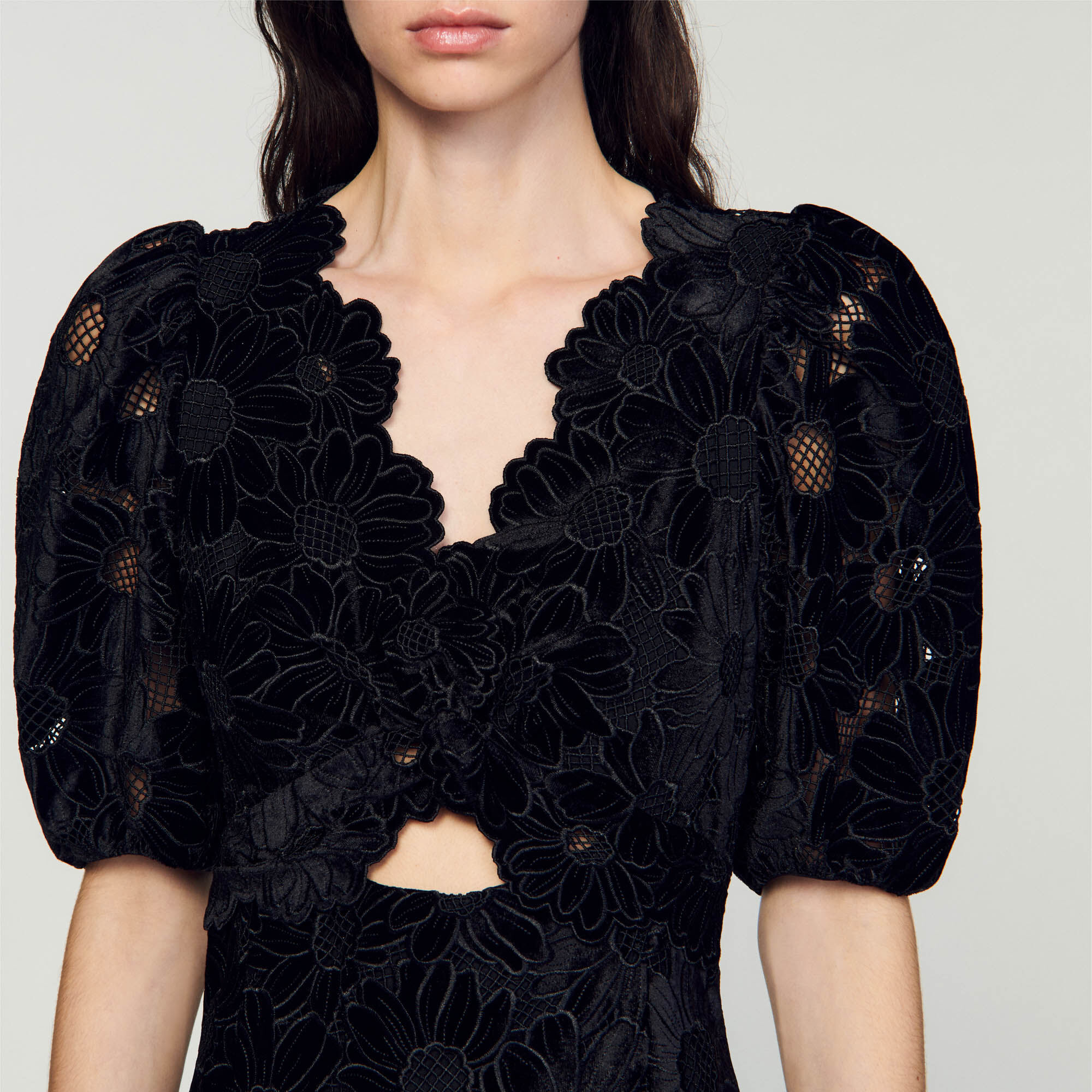 Sandro online maxi dress