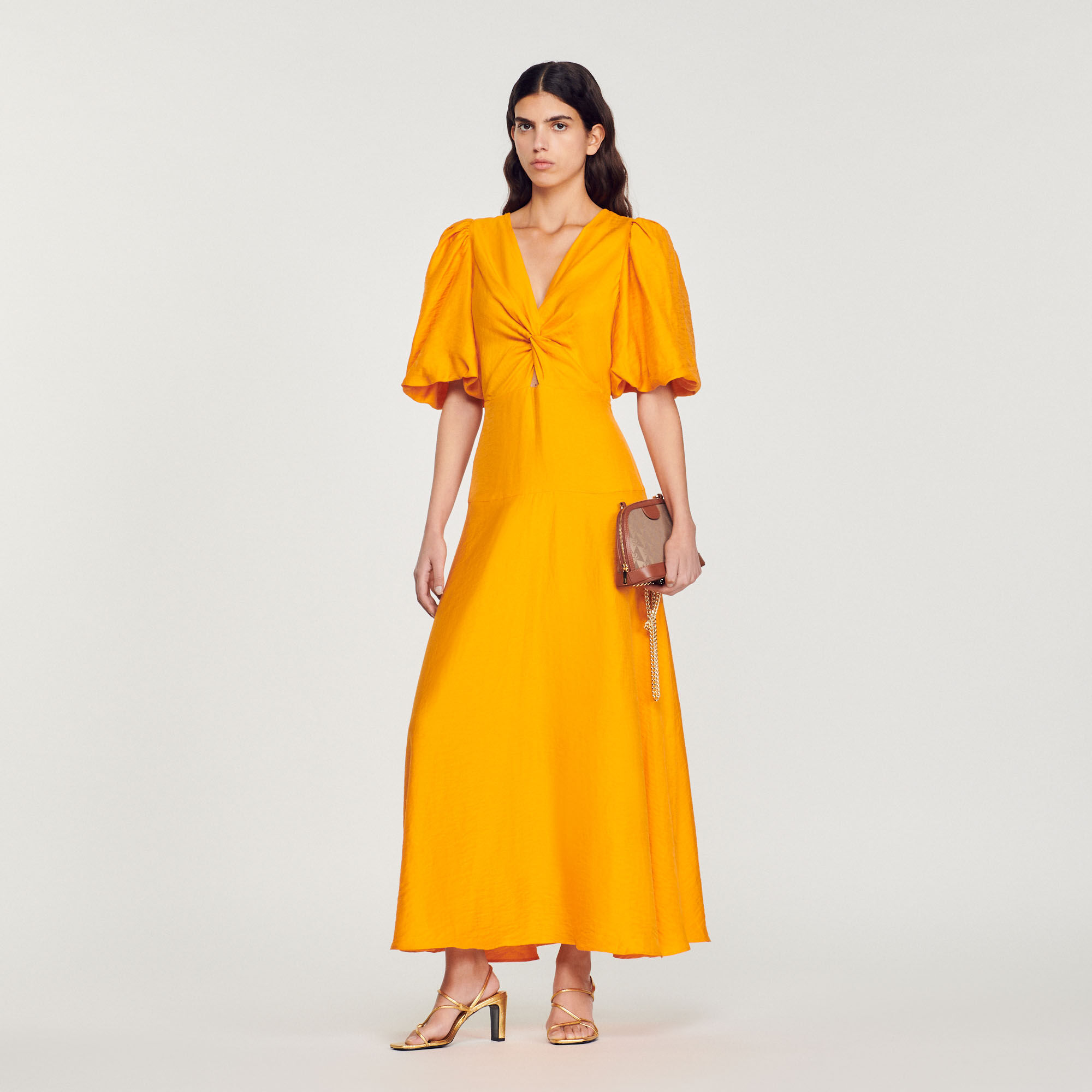 Sandro deals yellow dress