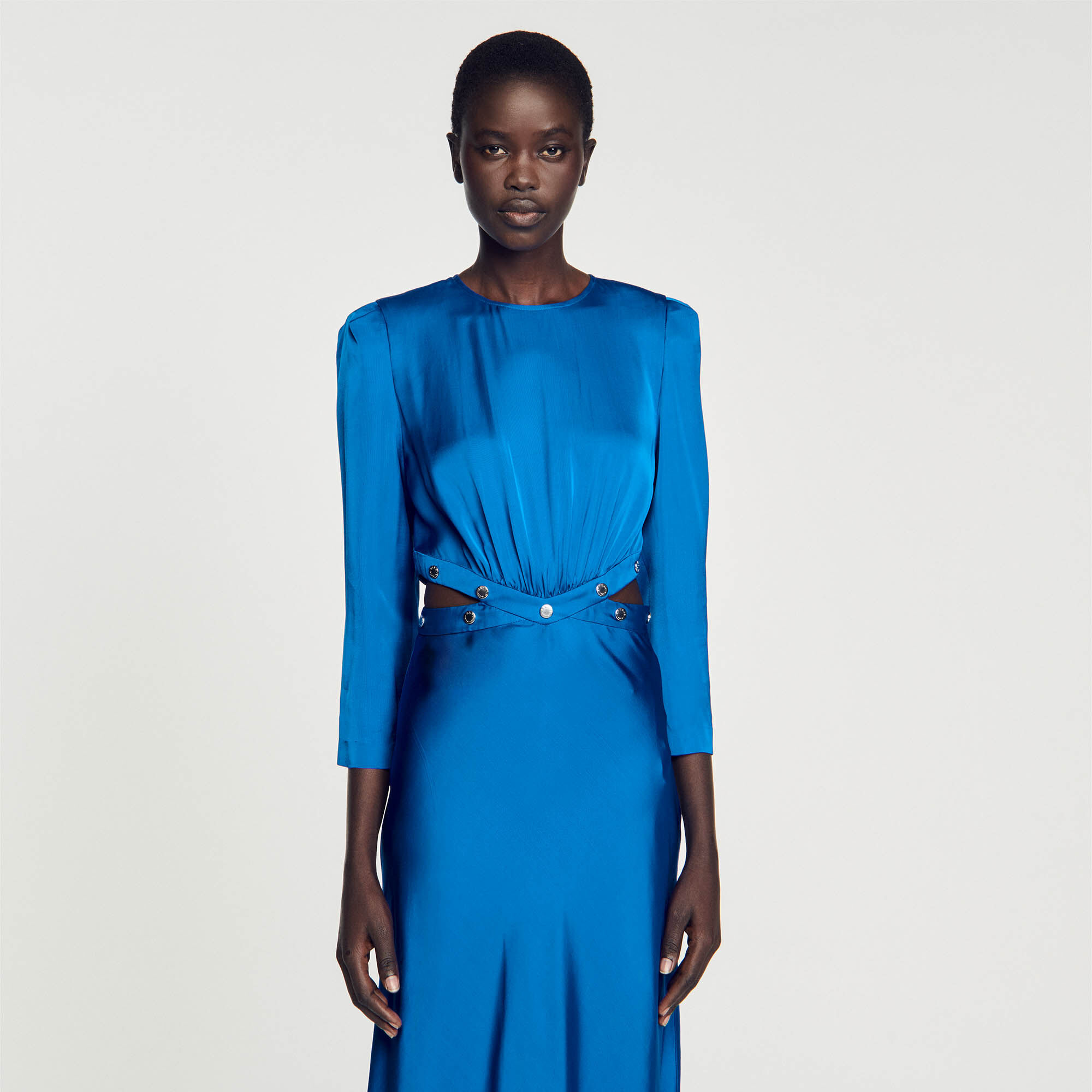 Sandro 2 in 1 new arrivals wrap dress