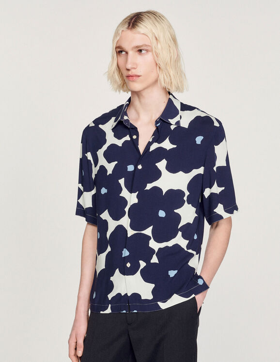 Floral print shirt - Shirts Sandro Paris