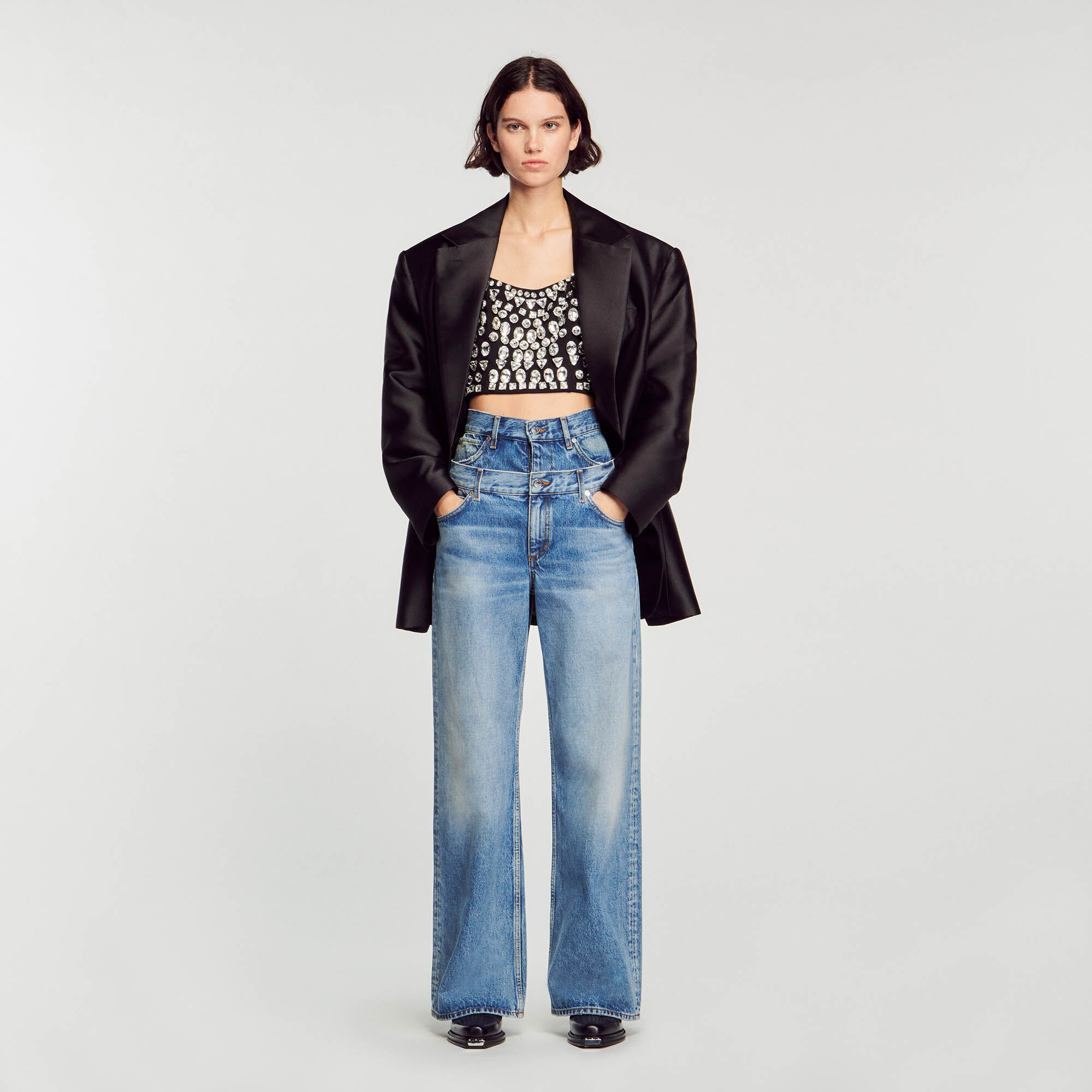 Sandro tops sale top