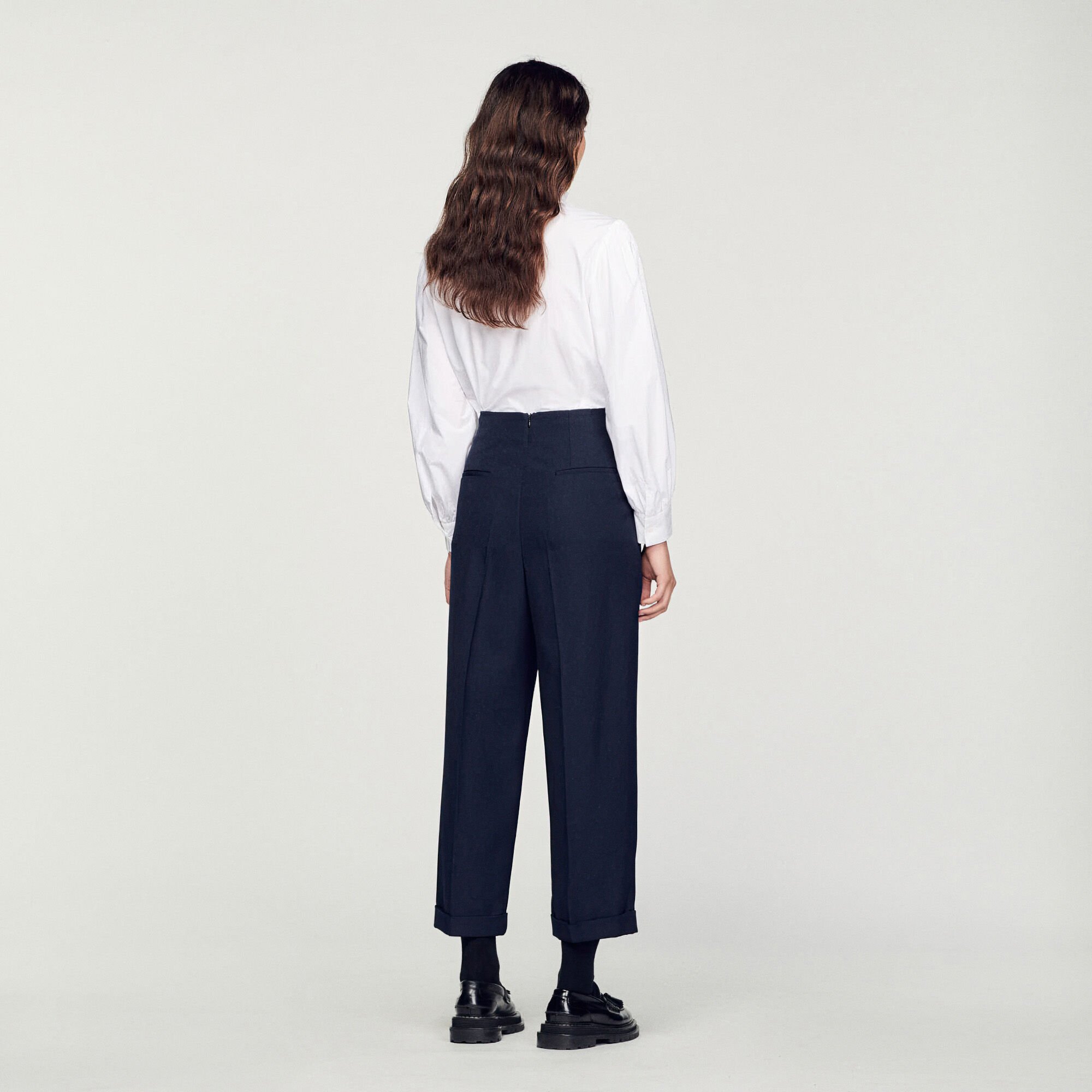 Sandro wide leg pants