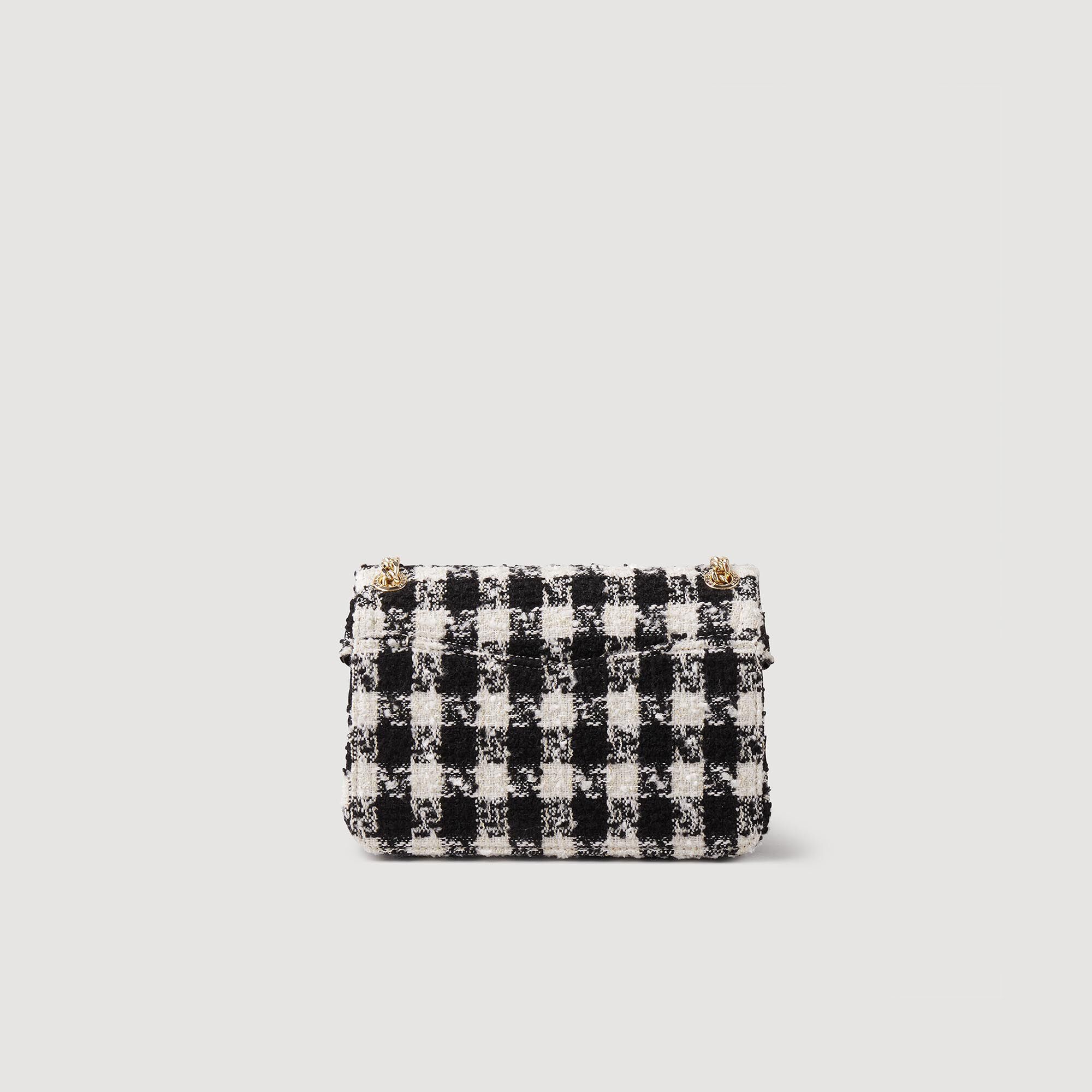 Chanel tweed 2025 houndstooth bag
