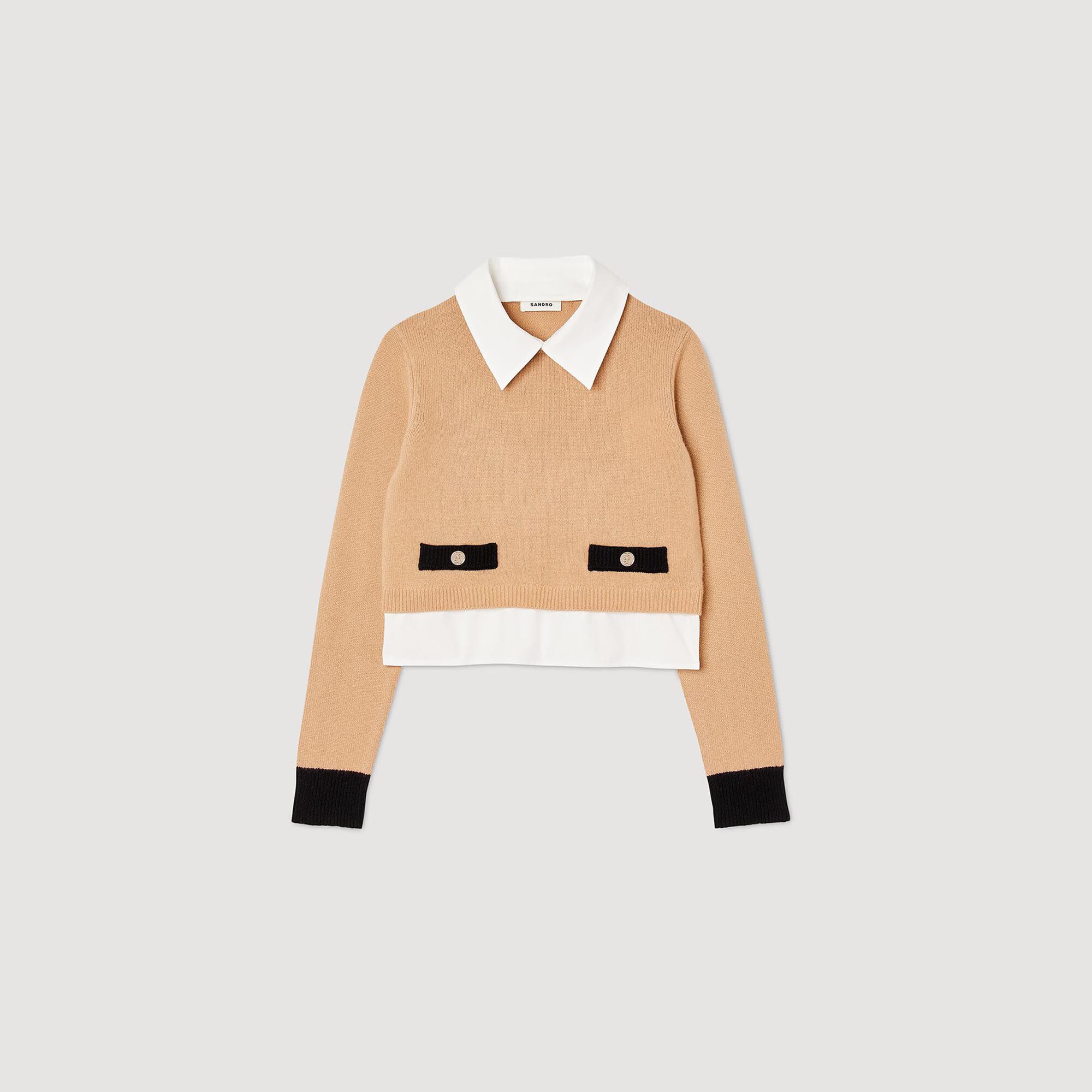Sandro cashmere top