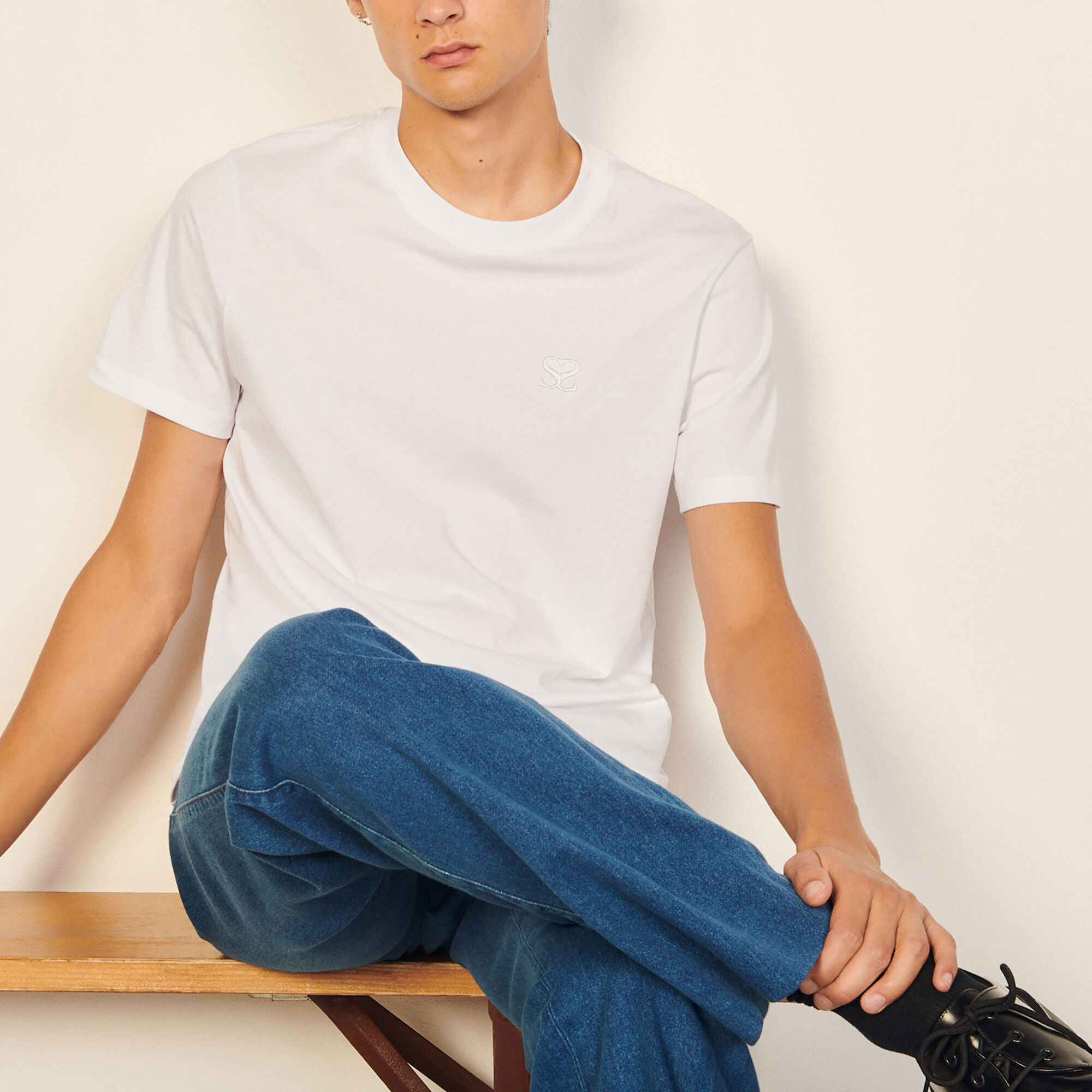 Sandro paris best sale t shirt mens