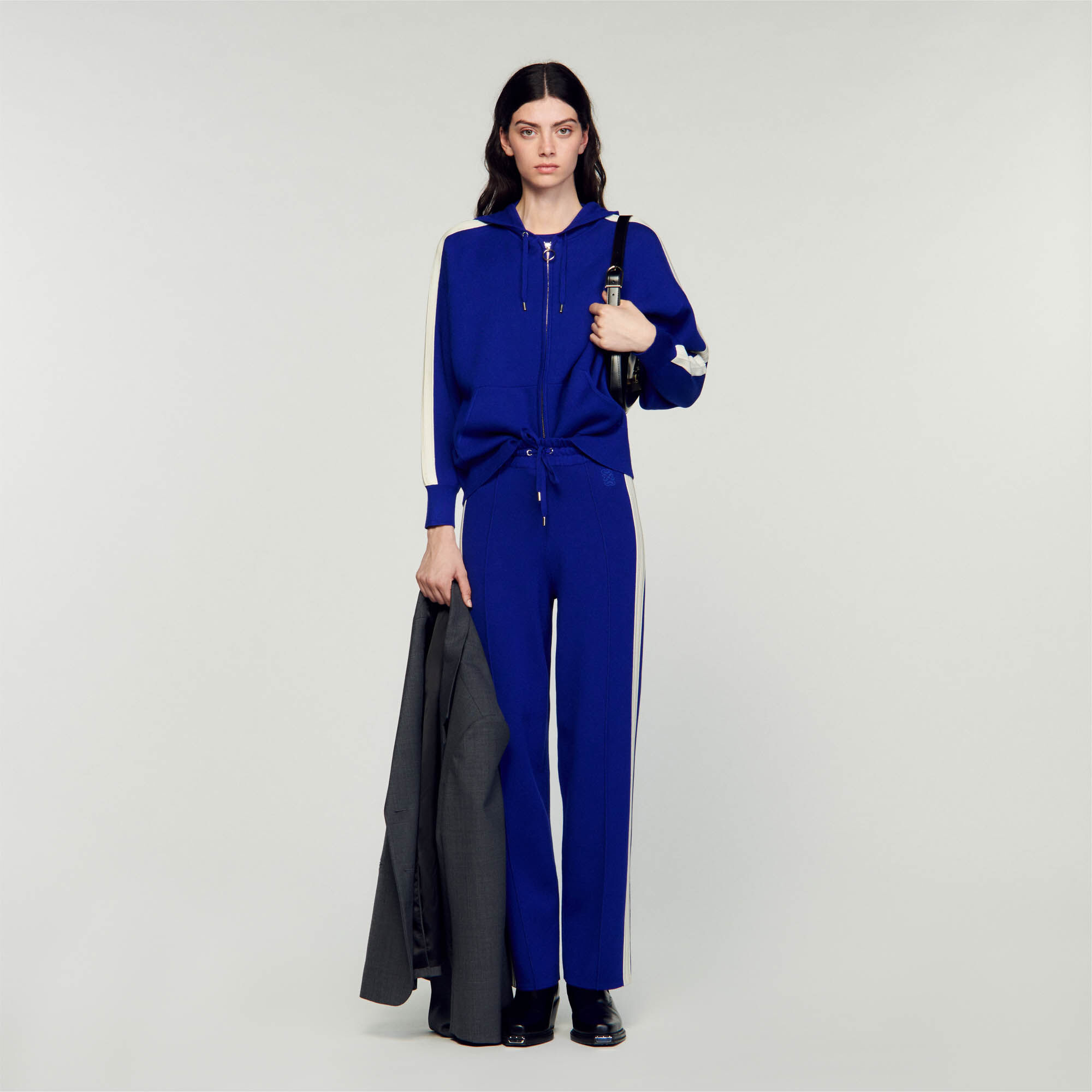 Sandro long cardigan sales