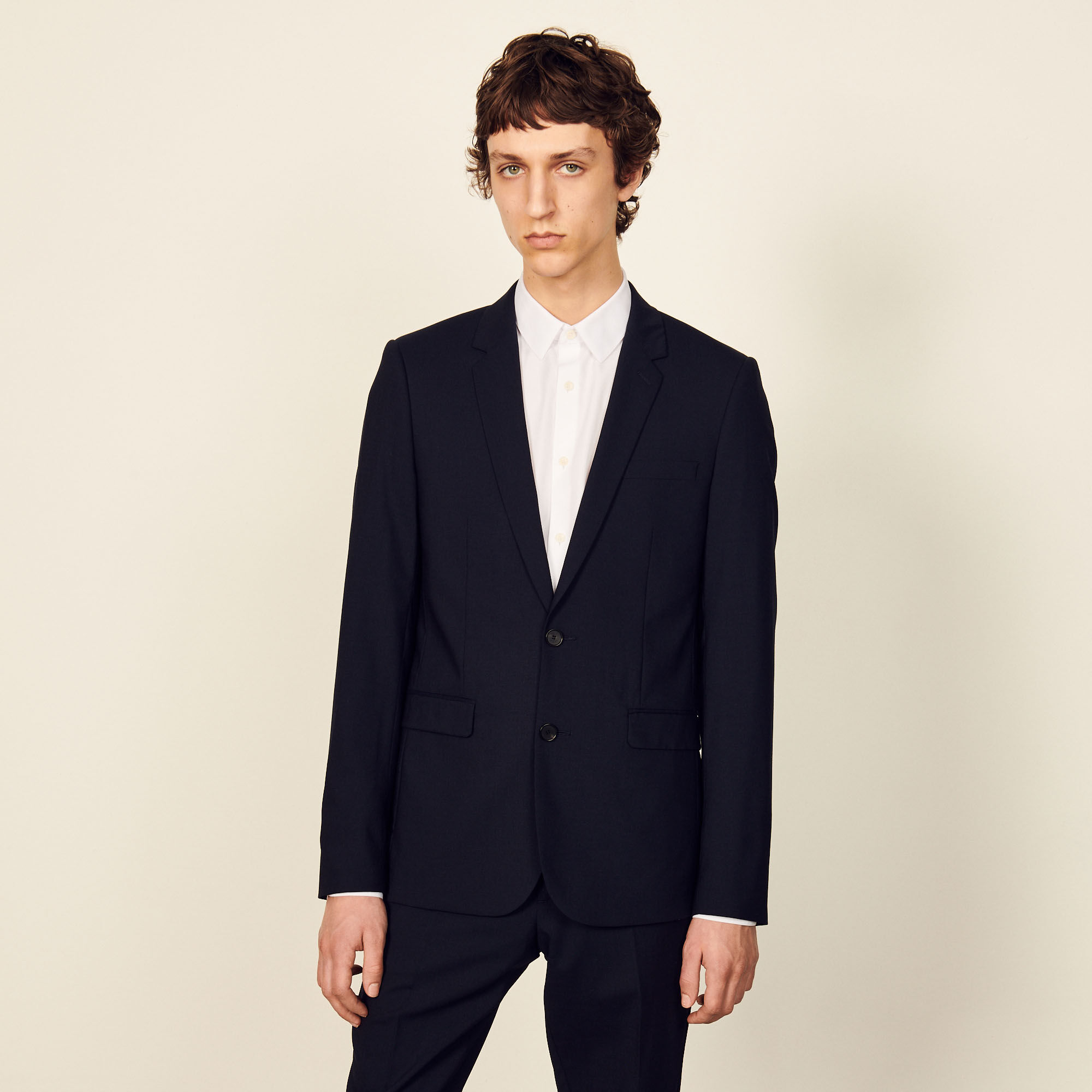 Cool wool suit pants - Suits & Blazers | Sandro Paris
