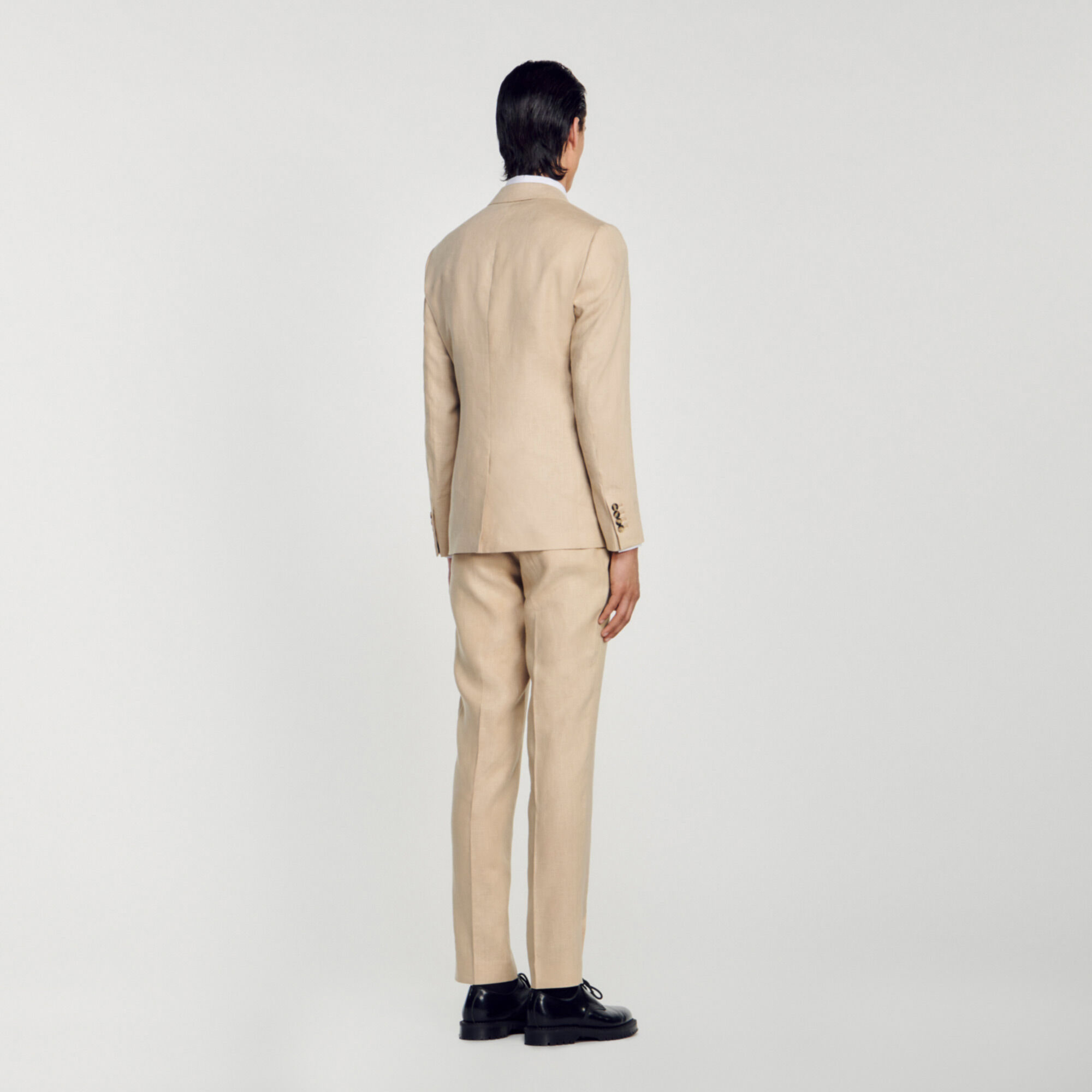 Sandro outlet beige jacket
