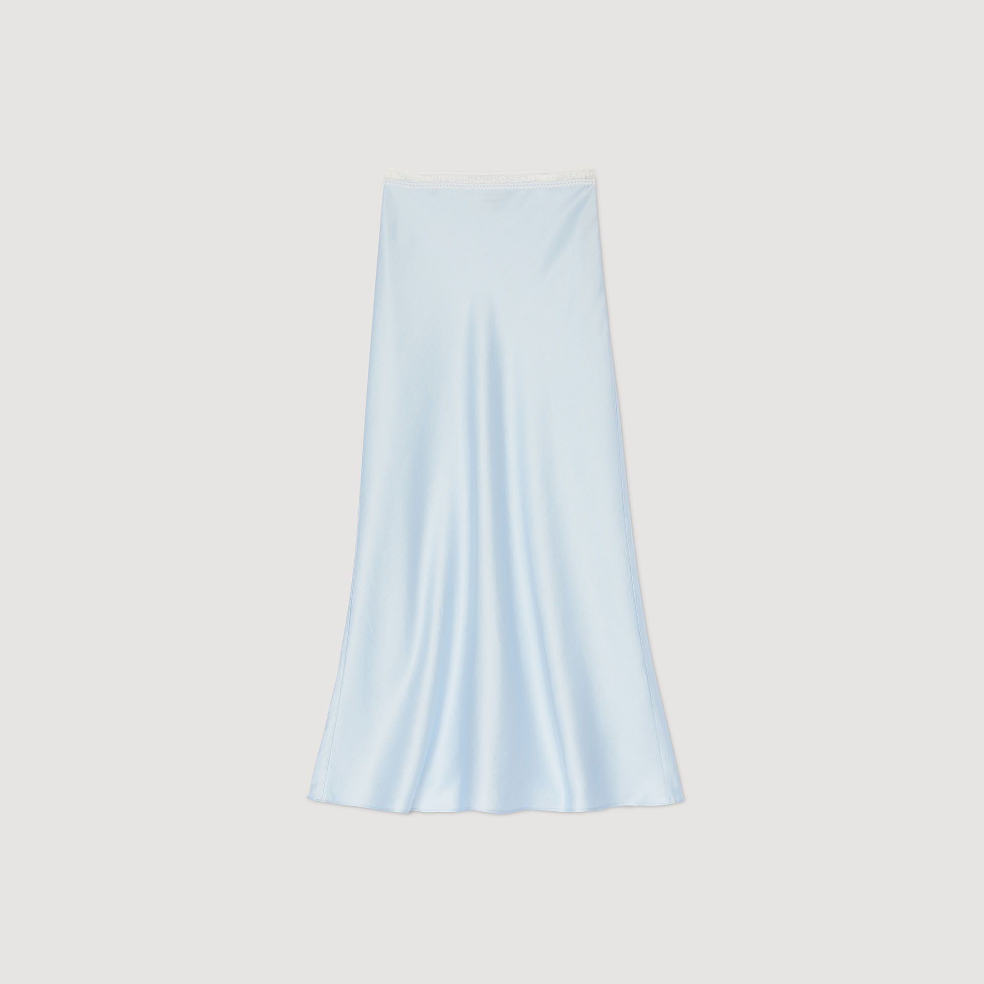 Satin deals effect skirt