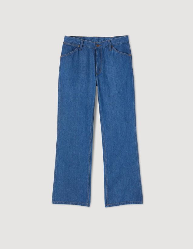 SANDROxWRANGLER faded jeans Raw-Denim US_Men