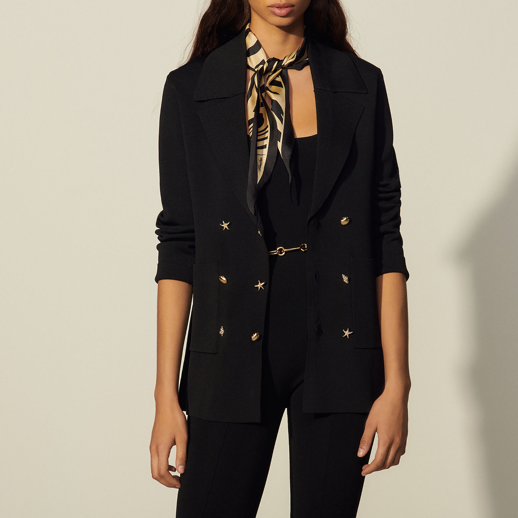 sandro thank u cardigan