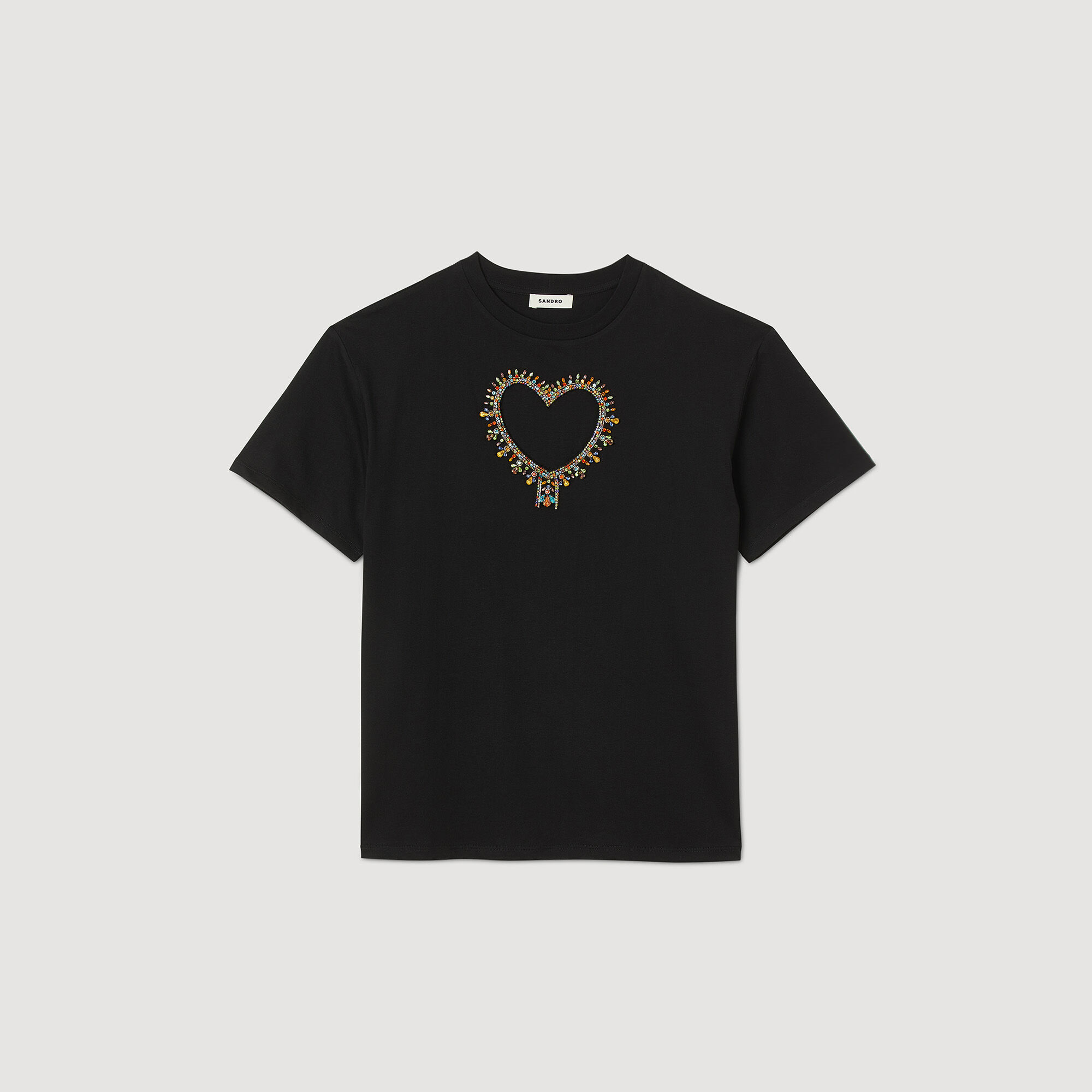 Tee shirt amour sandro deals
