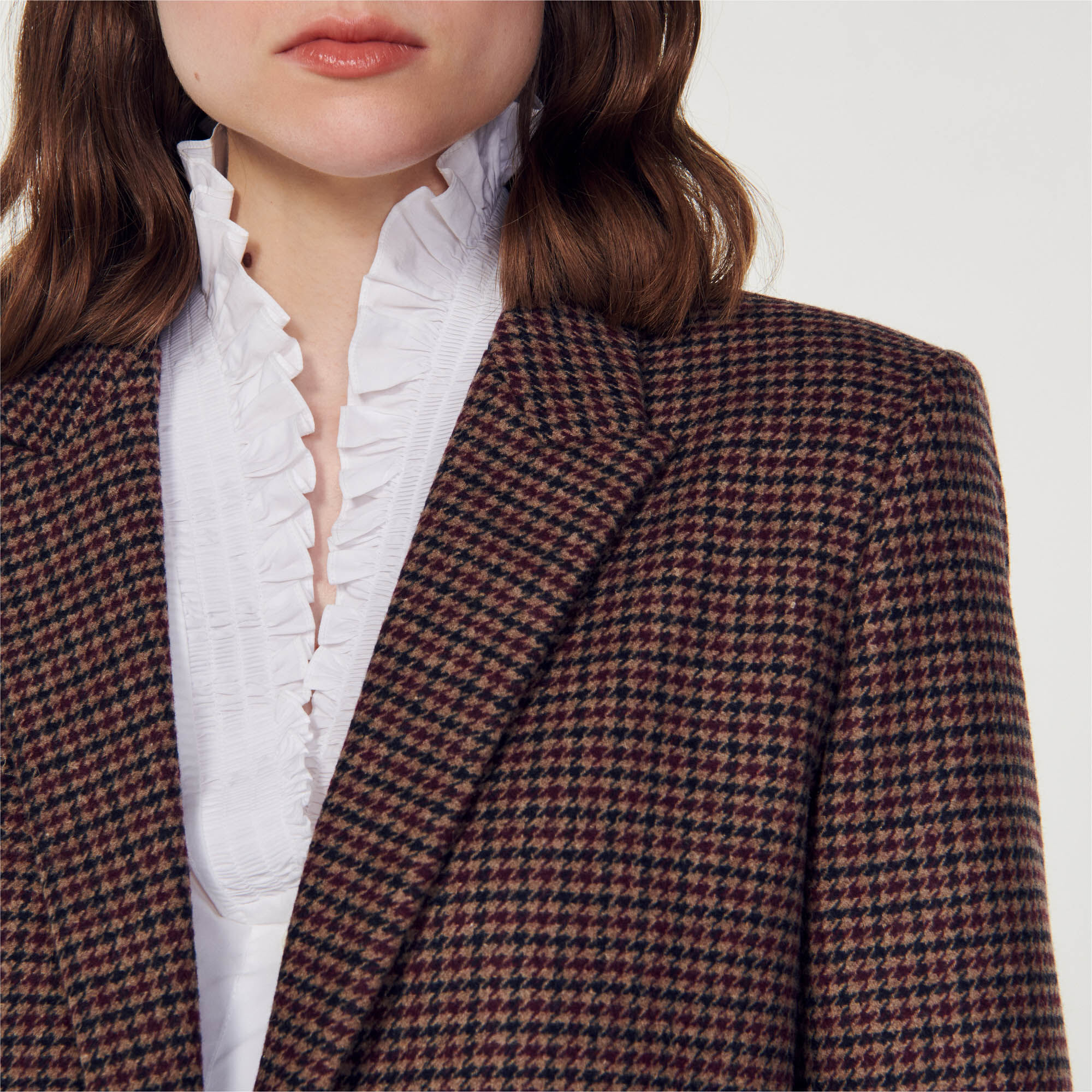 Tomy Houndstooth blazer Jackets Blazers Sandro Paris