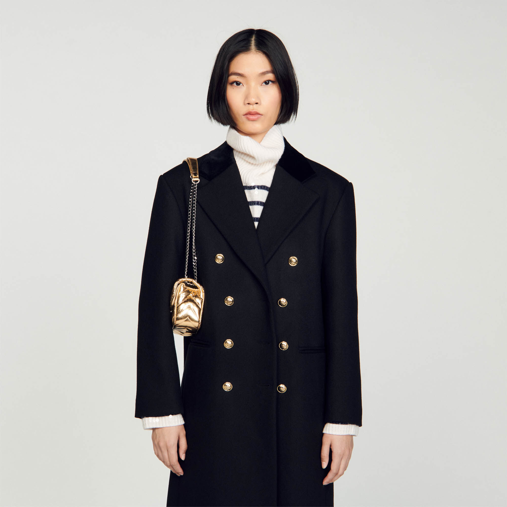 Offy Long coat Coats Sandro Paris