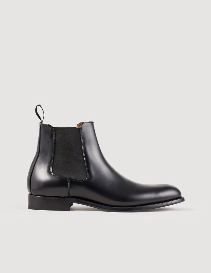Sandro Leather Chelsea ankle boots. 1