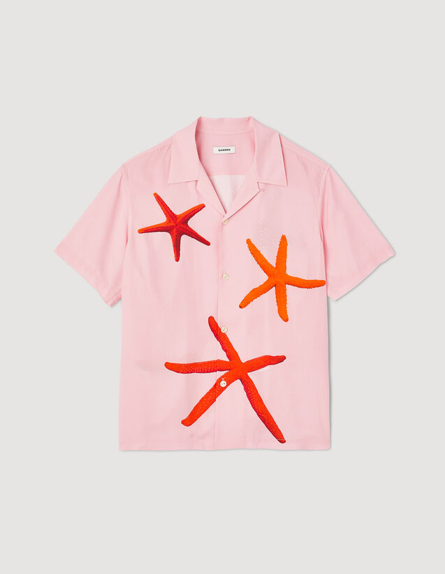 Sandro Starfish printed shirt. 2
