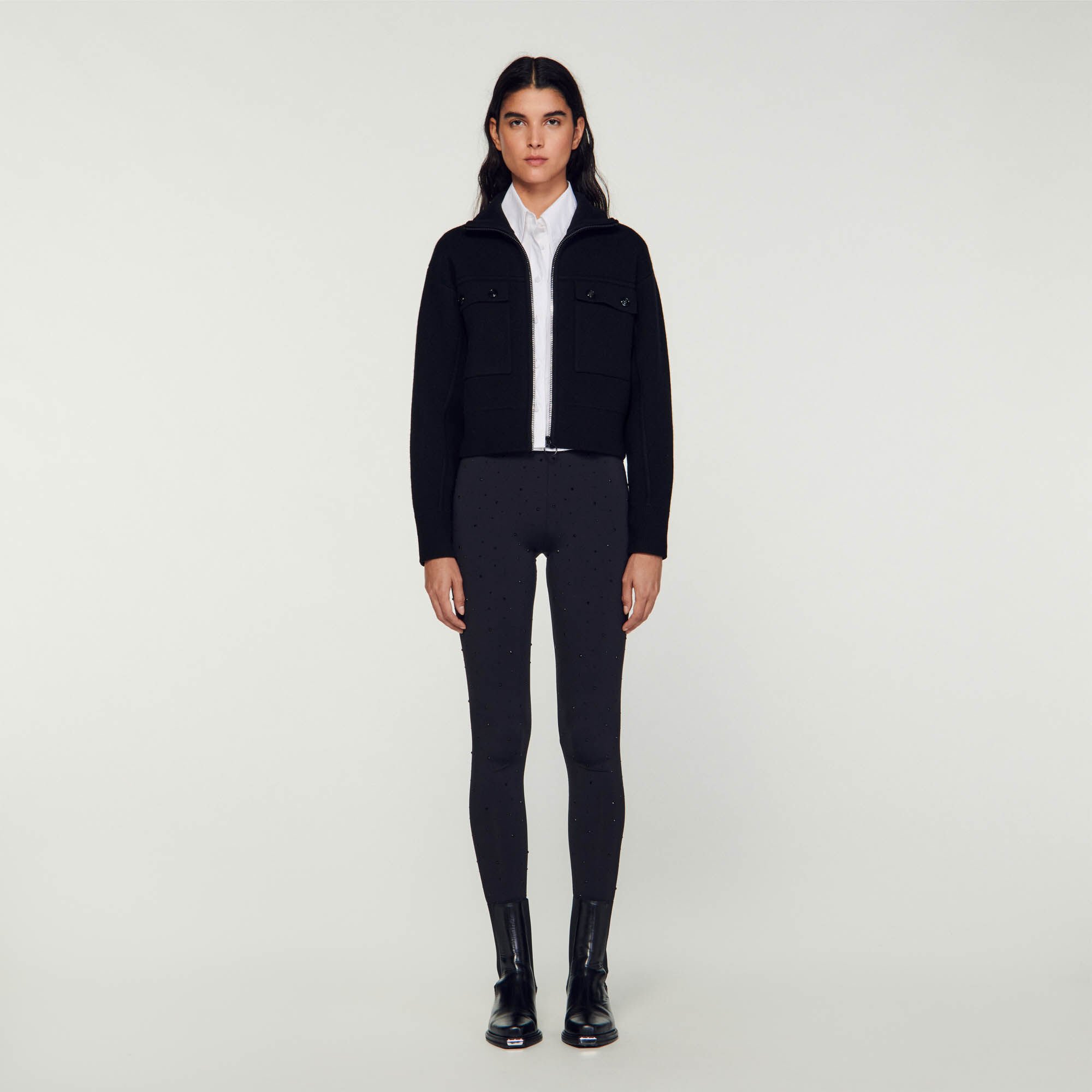Coatigan best sale with zip