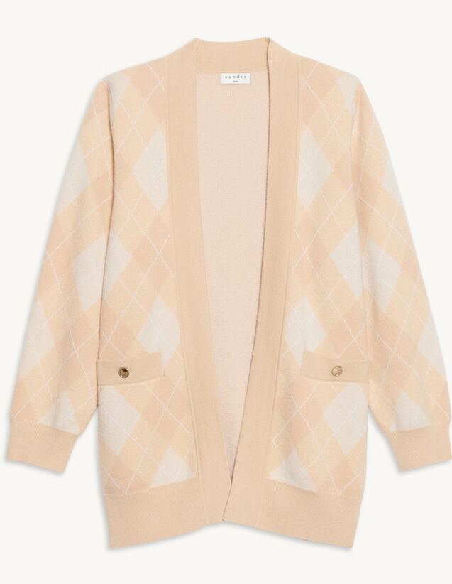 Sandro Short jacket-style coatigan Select a size and. 2