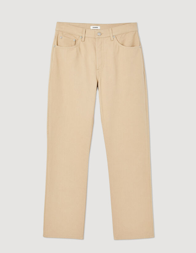 Sandro Straight cotton jeans Login to add to Wish list. 2