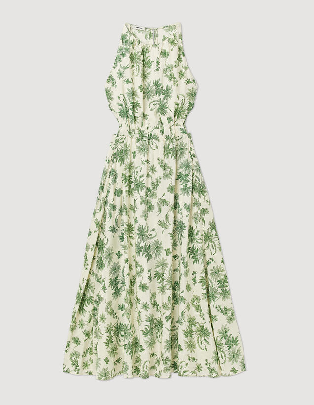 Sandro Long floral dress. 2