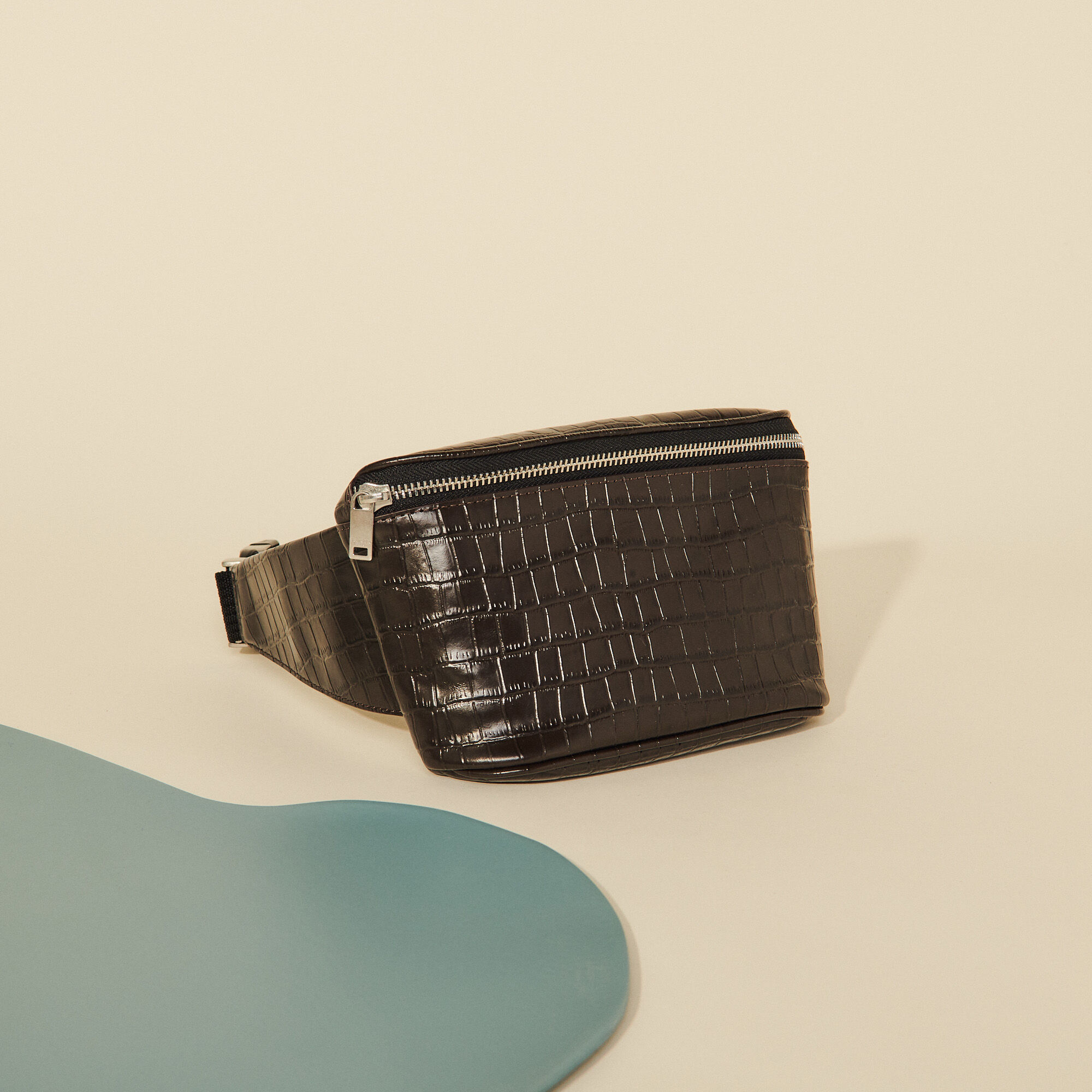 Crocodile belt on sale bag