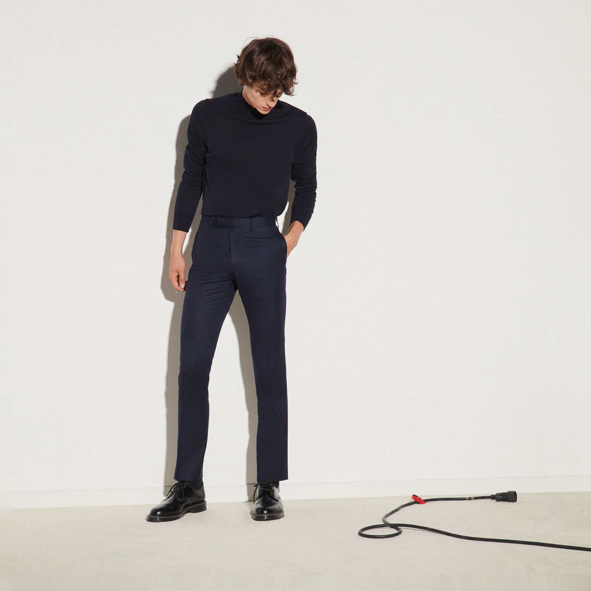 120s Flannel suit pants - Suits & Blazers | Sandro Paris