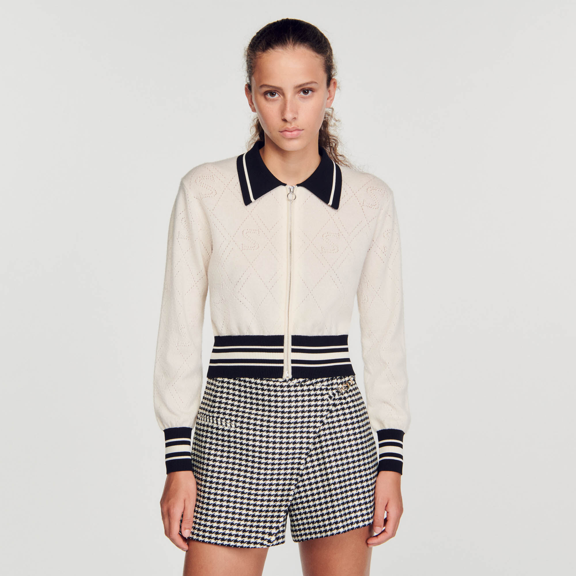 Sandro store paris cardigan