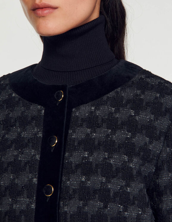 Vali Short tweed jacket - Jackets & Blazers | Sandro Paris