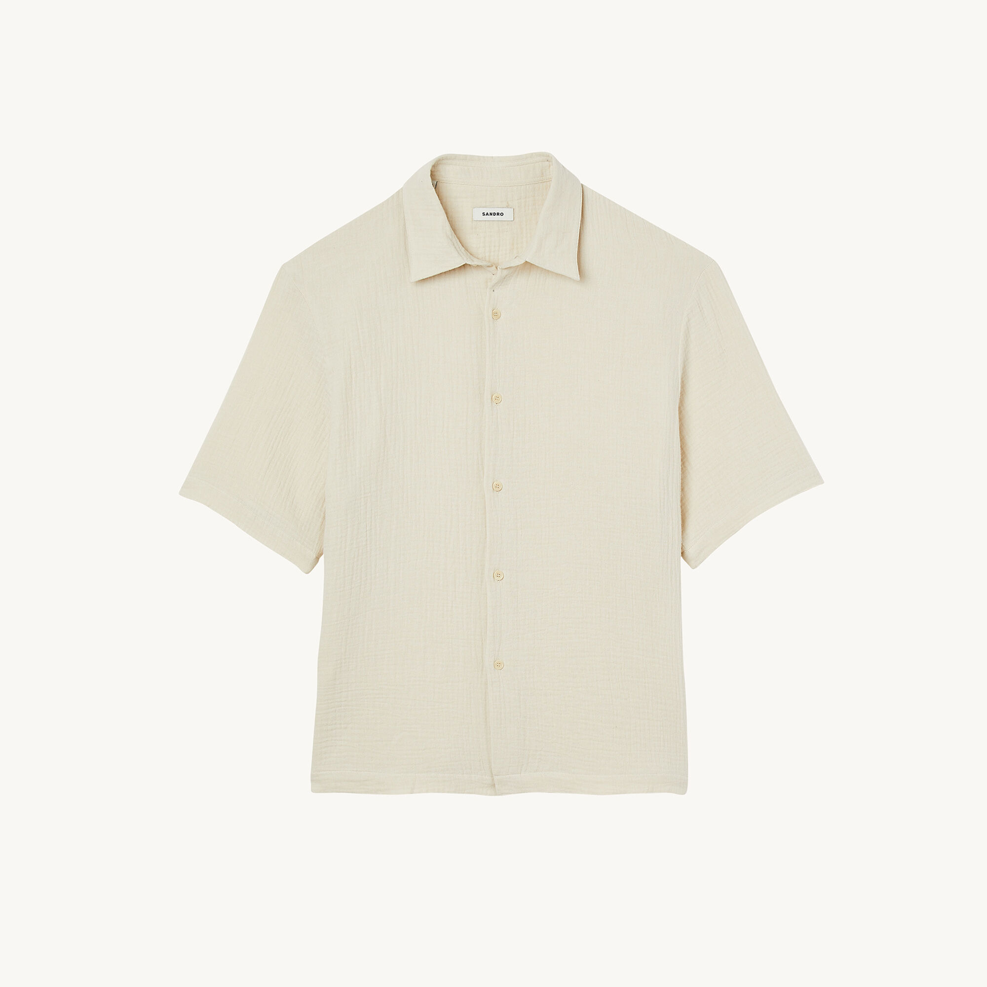 Sandro short sleeve shirt clearance