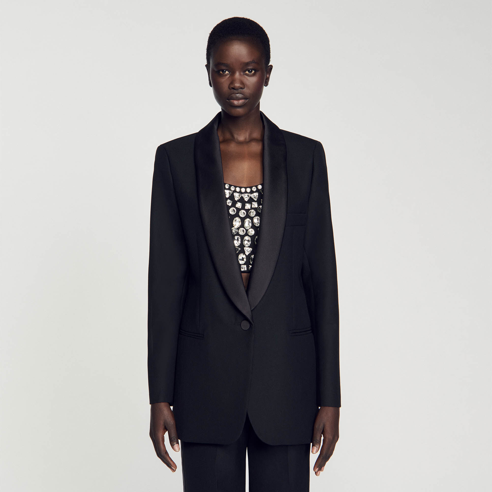 James Tuxedo jacket Jackets Blazers Sandro Paris