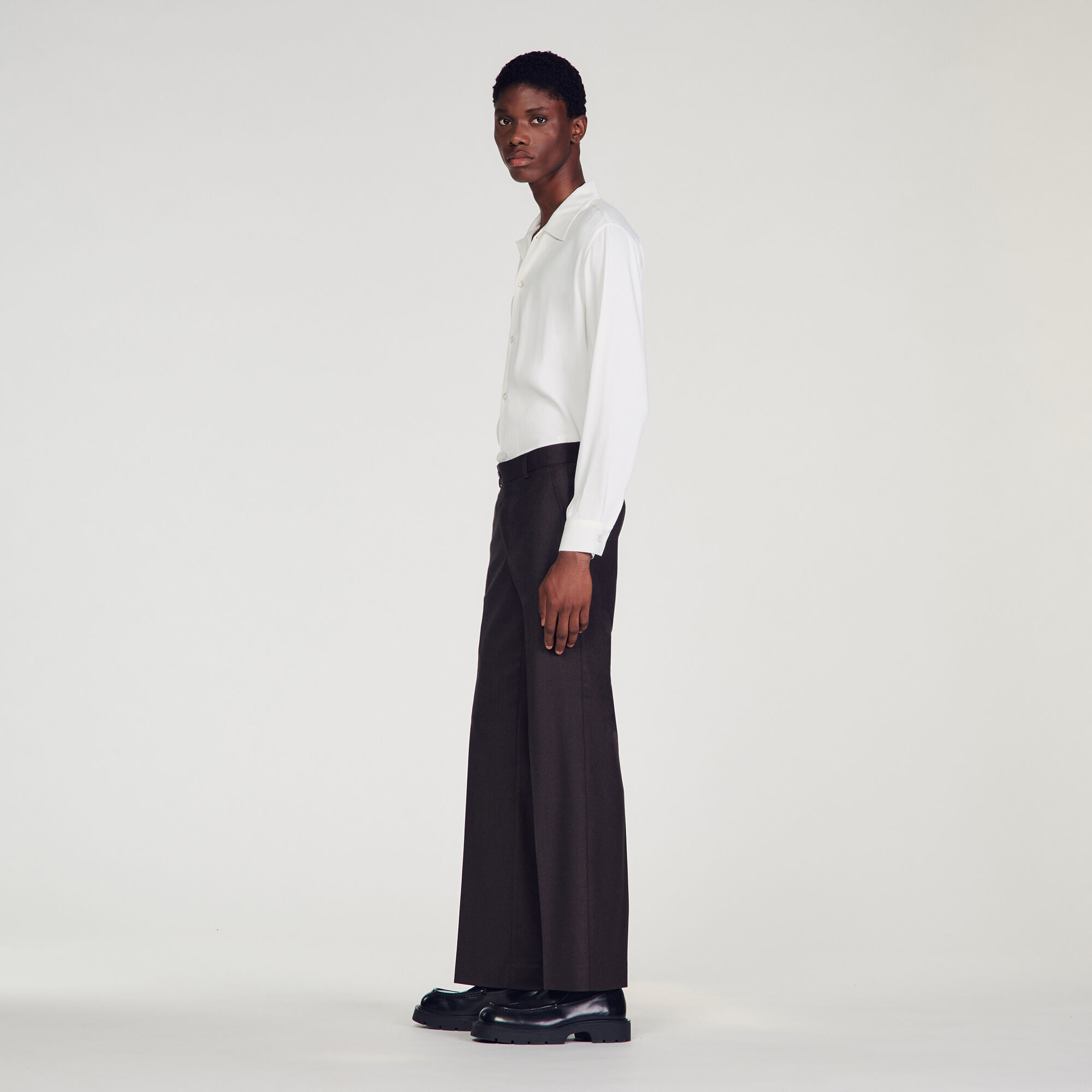 Flannel Suit pants Pants Shorts Sandro Paris