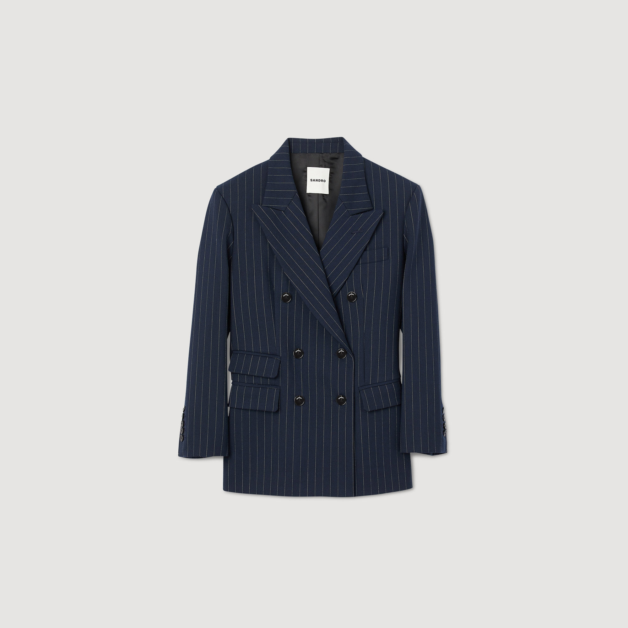Sandro blue blazer 2025