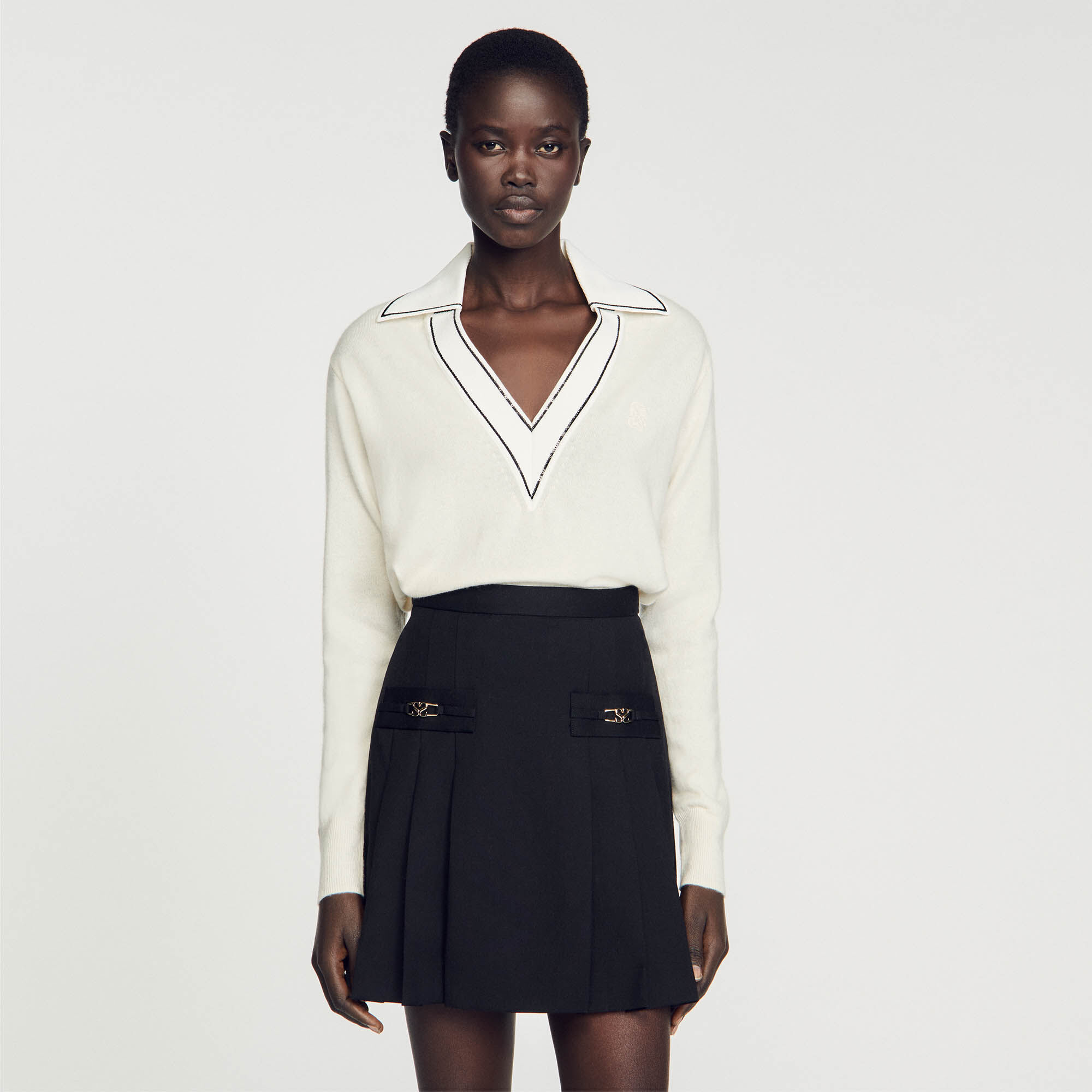 Jumper outlet shirt skirt