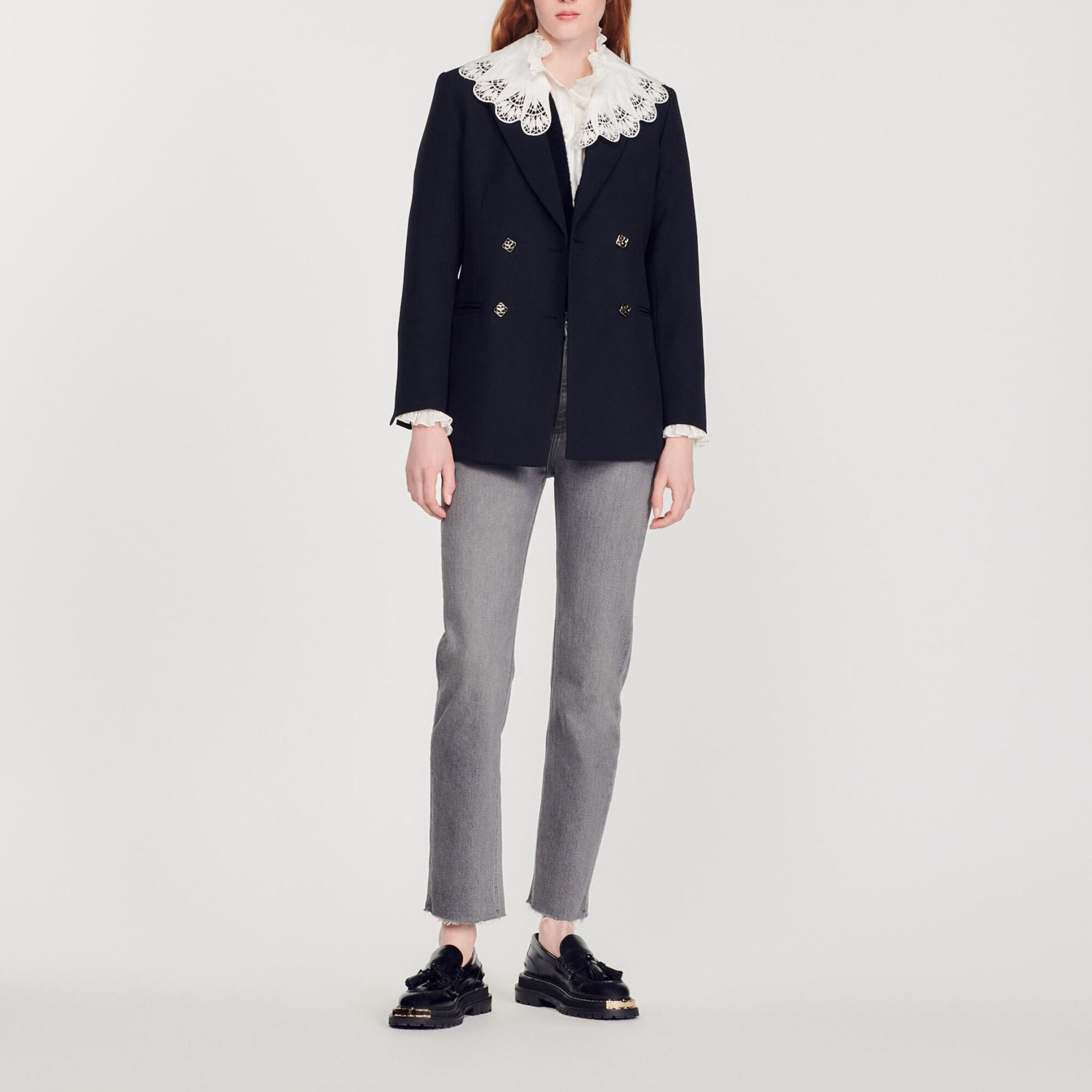 sandro peacoat