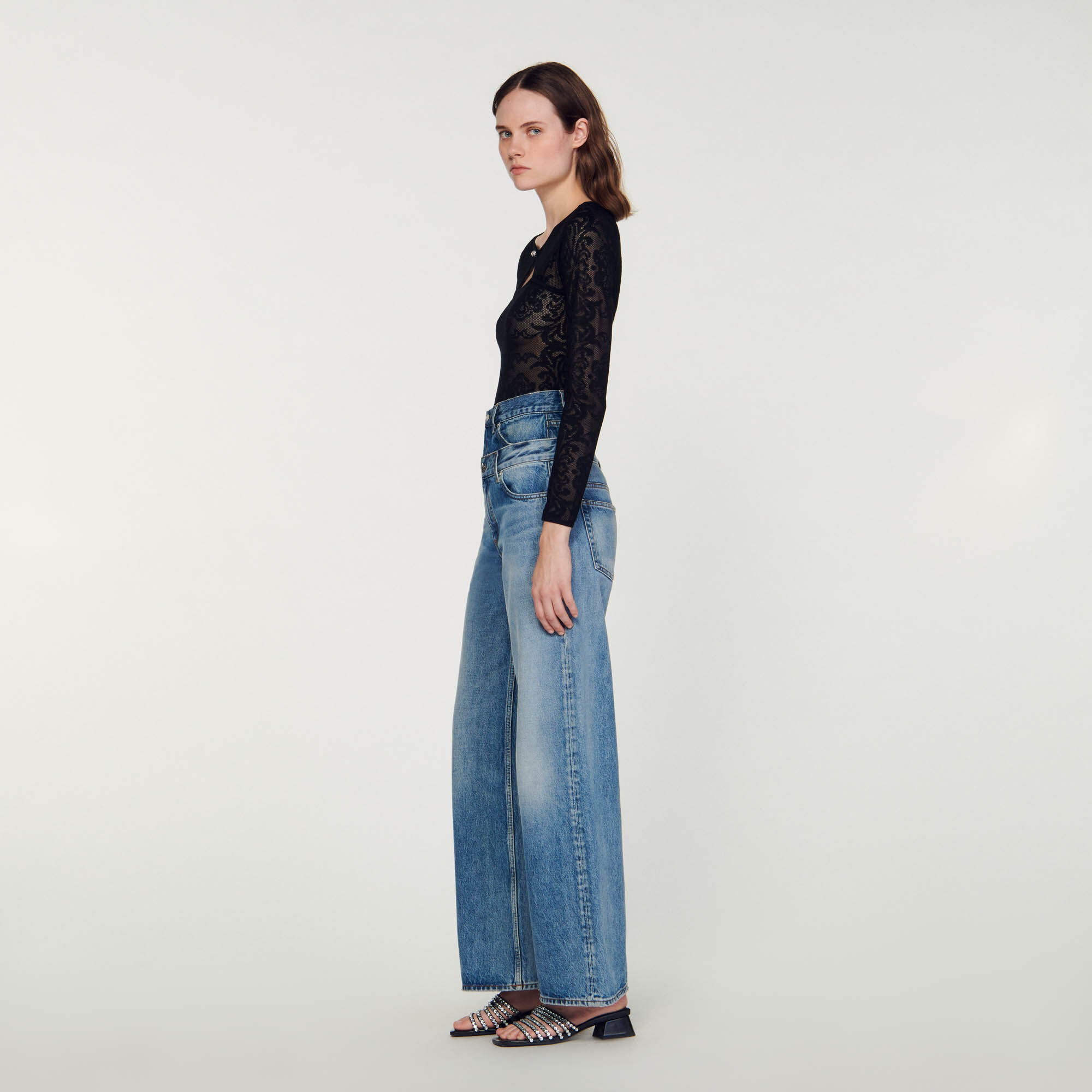 Sandro lace top