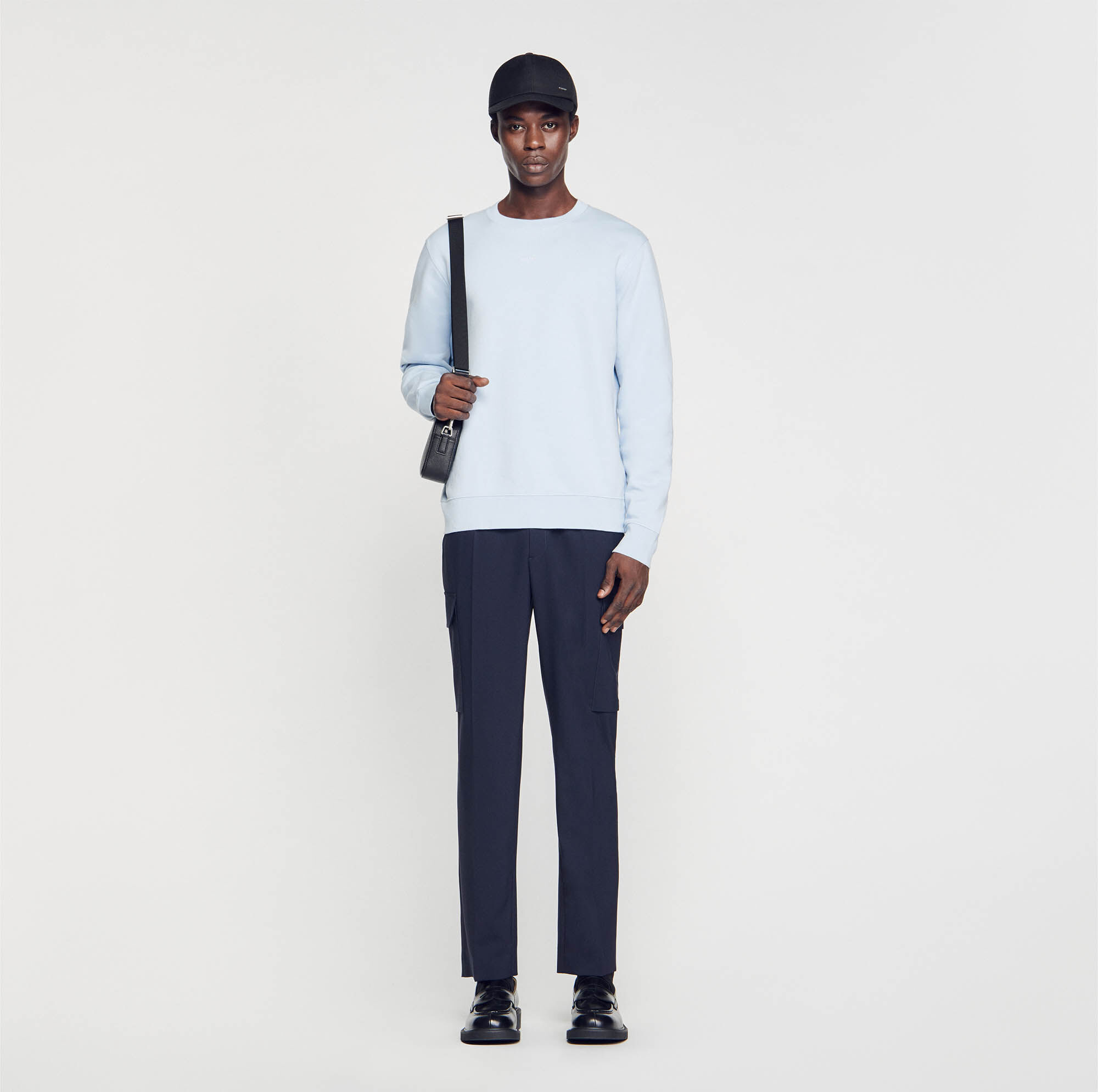 Embroidered sales fleece sweatshirts