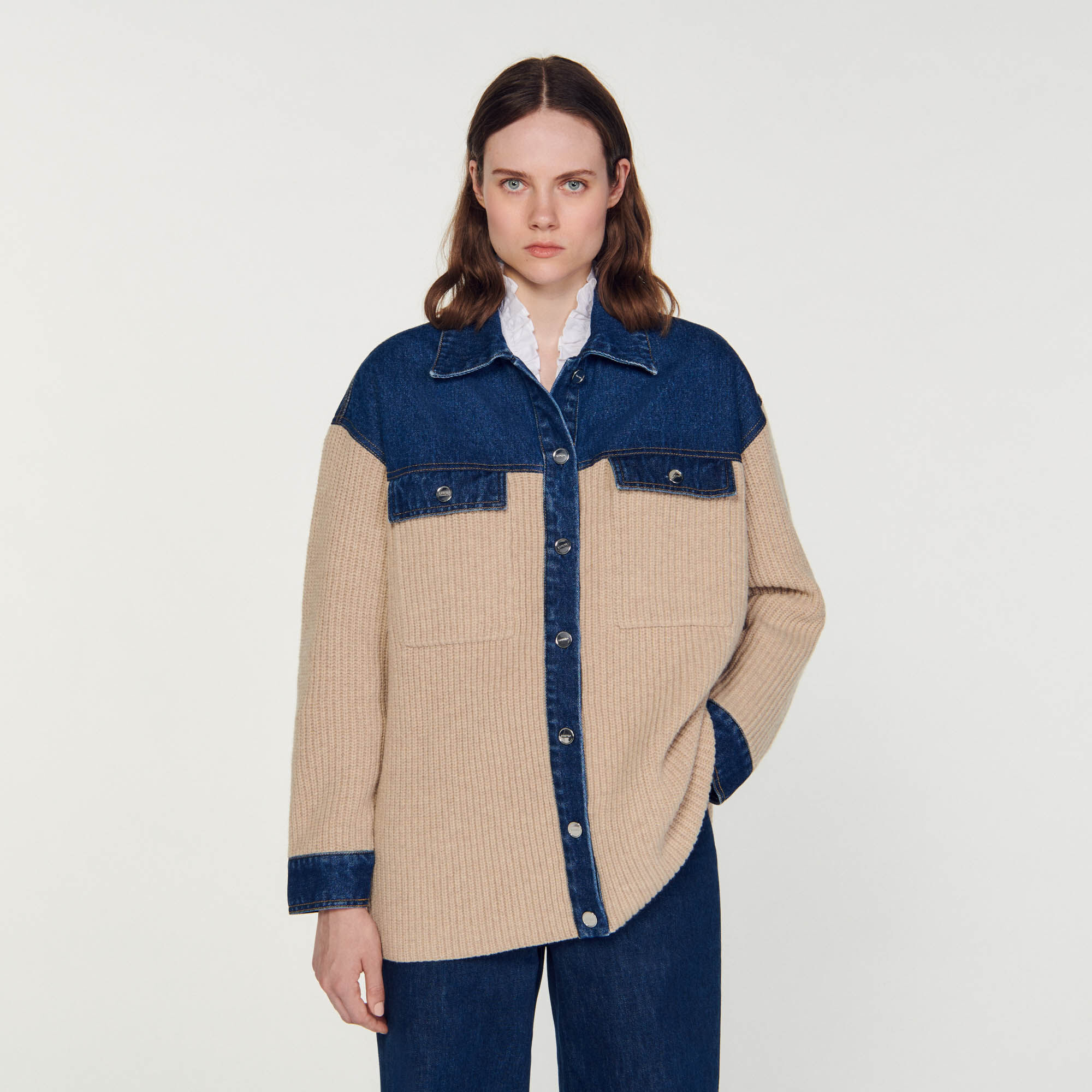 Sandro shop cardigan sale