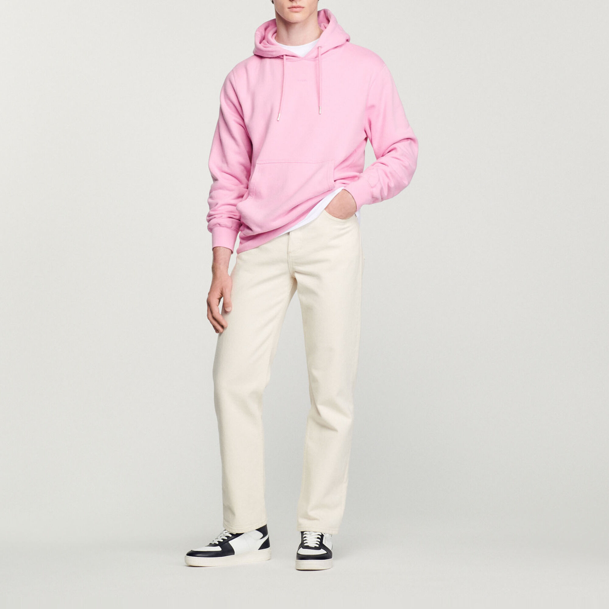 Sandro best sale pink hoodie