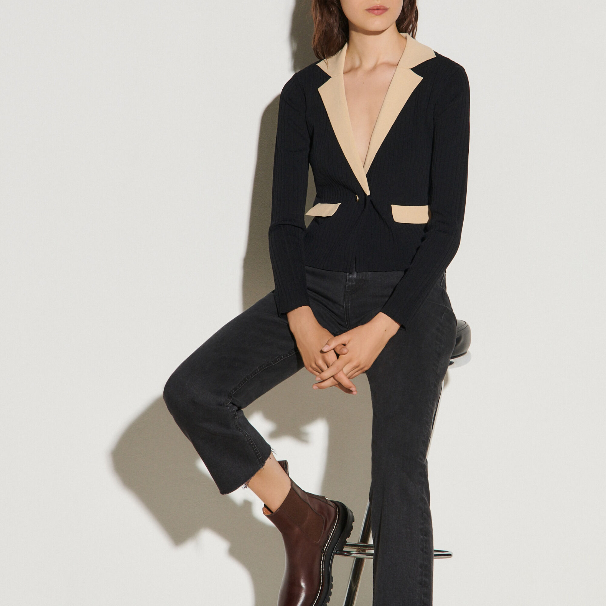 cardigan sandro paris