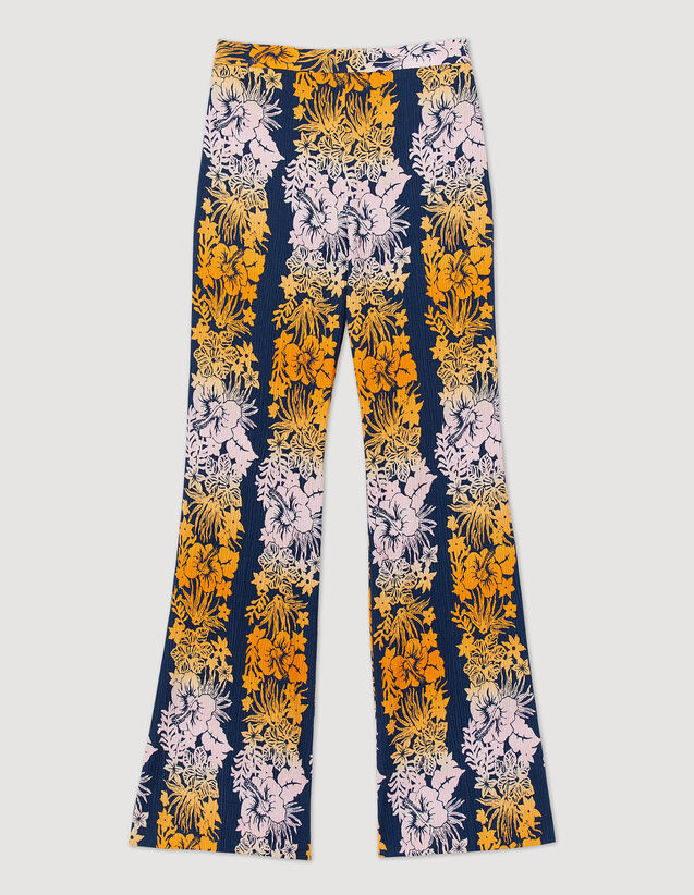 Sandro Loose-fit Hawaii print pants Login to add to Wish list. 2