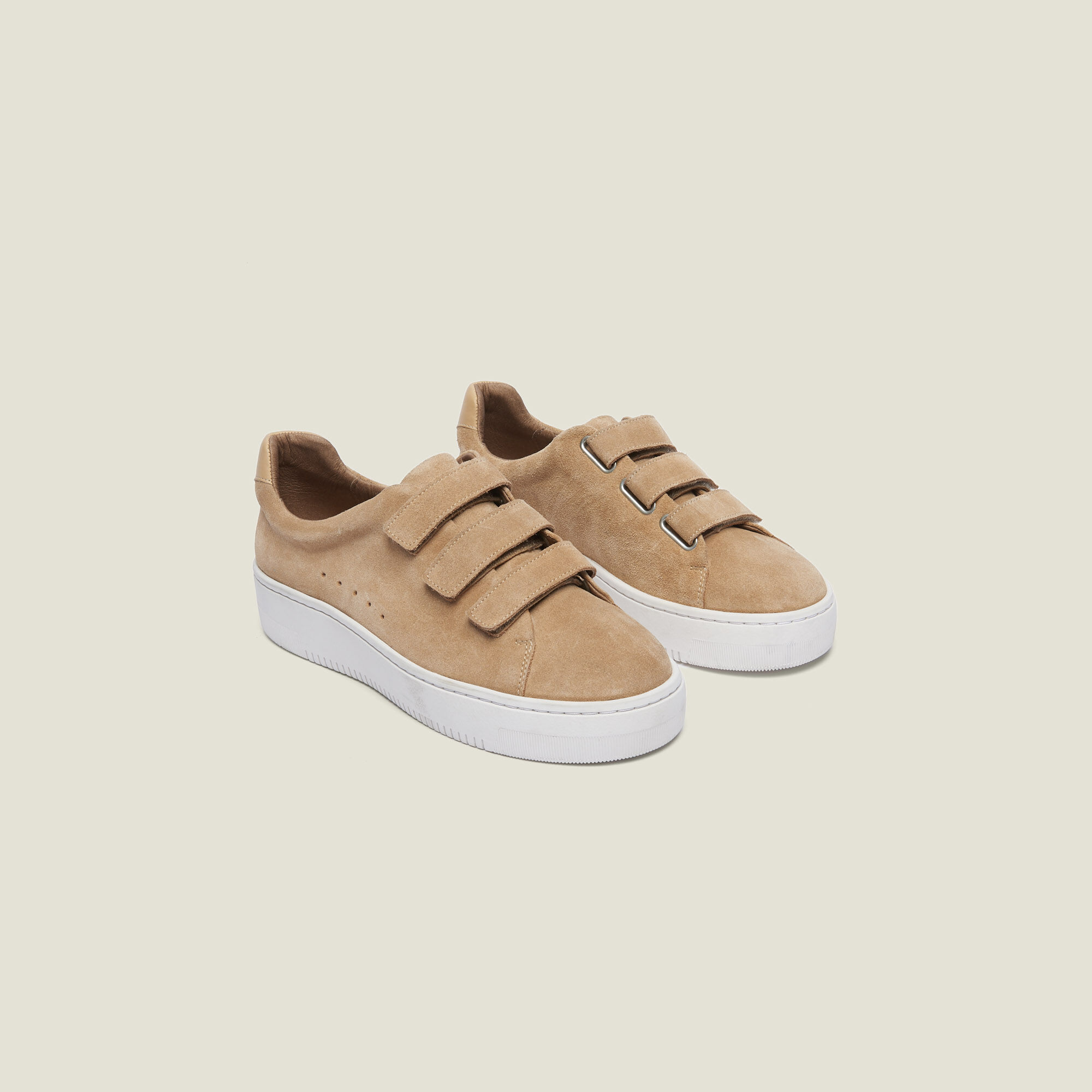 Leather Velcro sneakers - Sneakers 