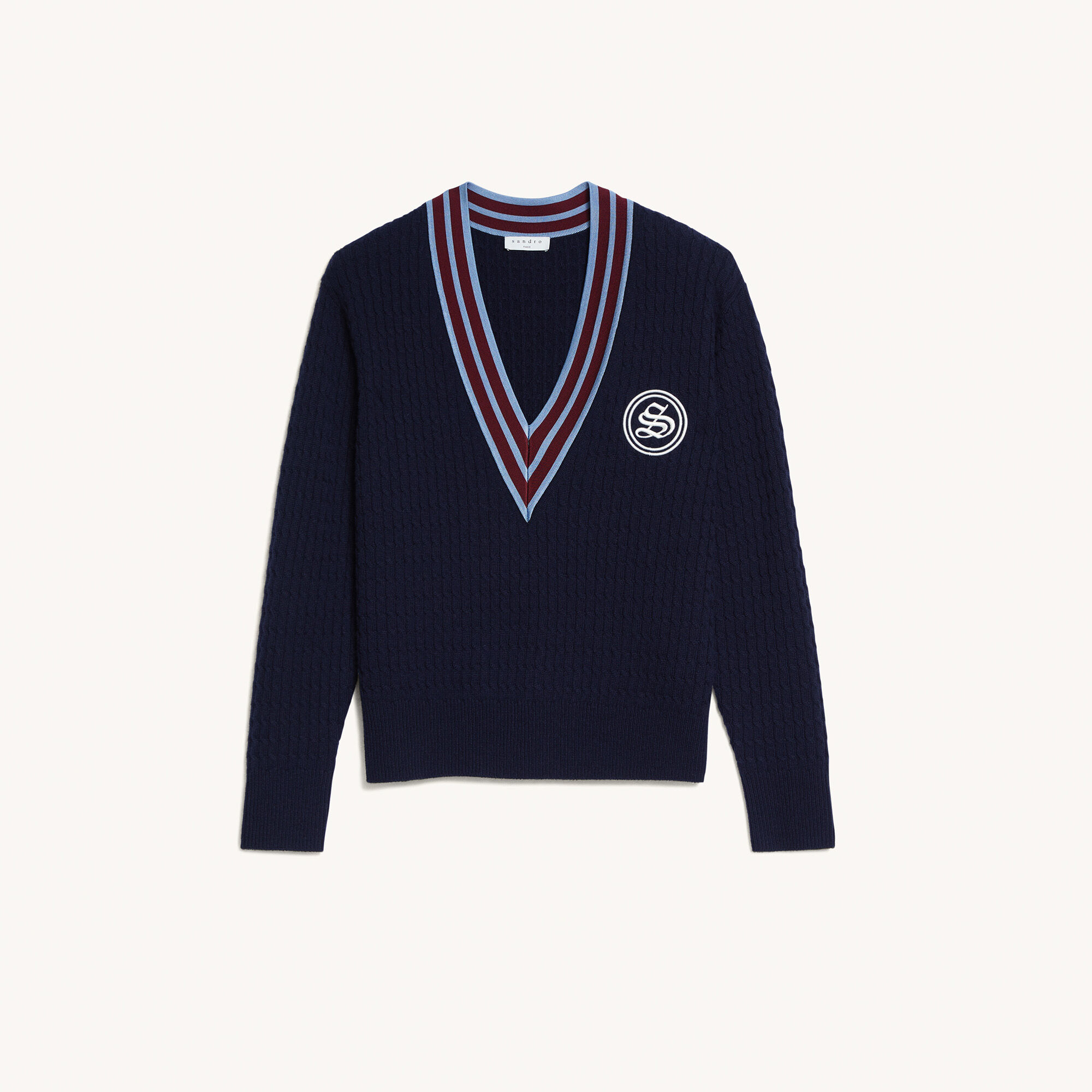 sandro oversized cardigan