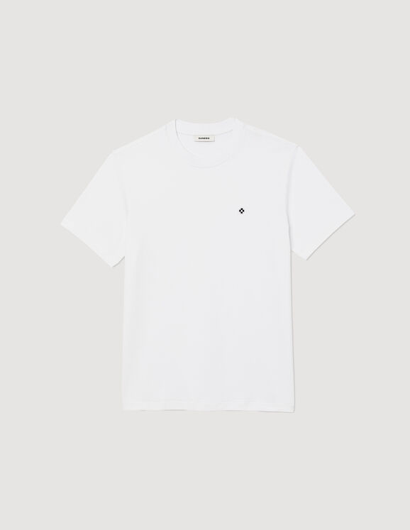Tee T-shirt with T-shirts Cross | Polos - patch Paris & Square Sandro