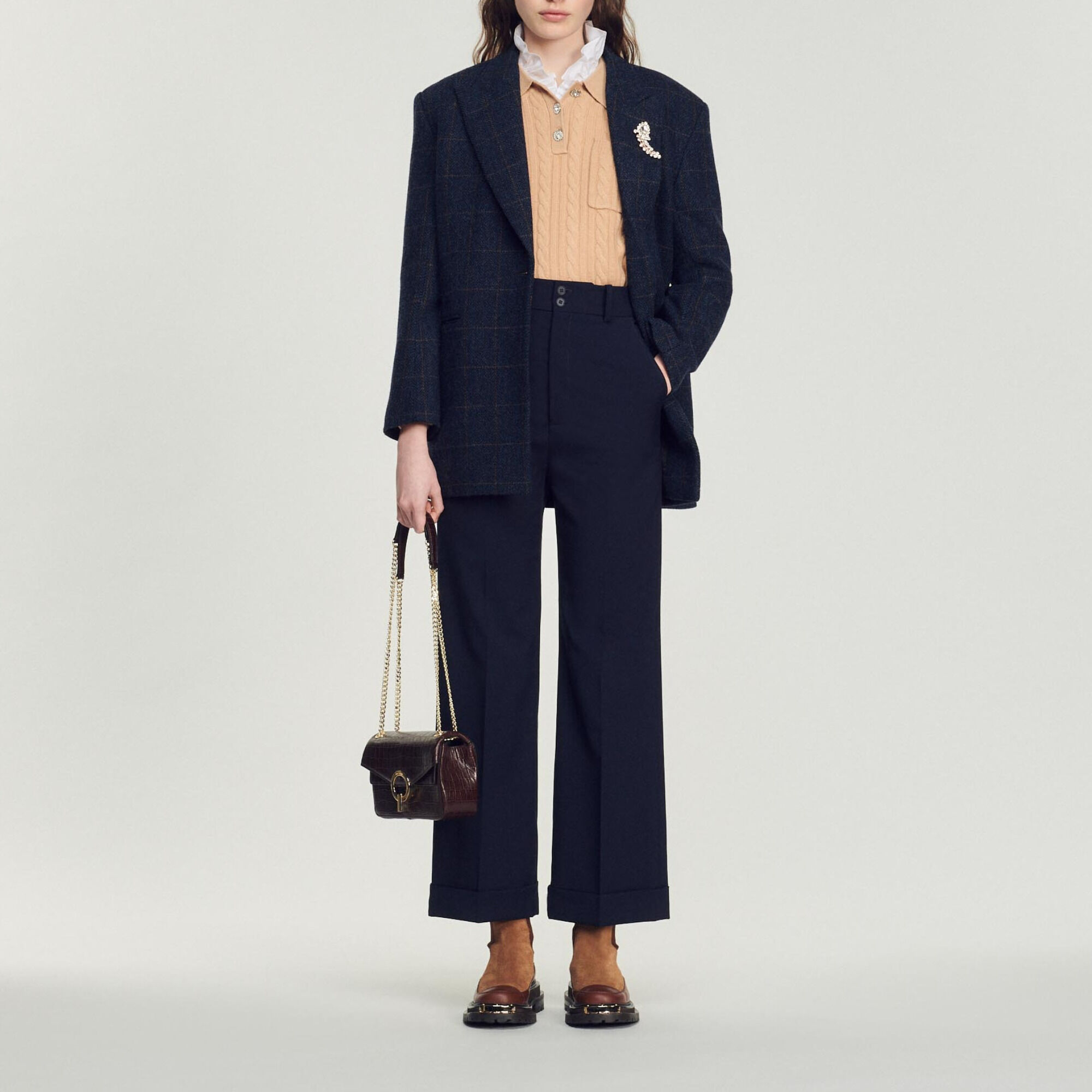 Pantalon sandro sales femme
